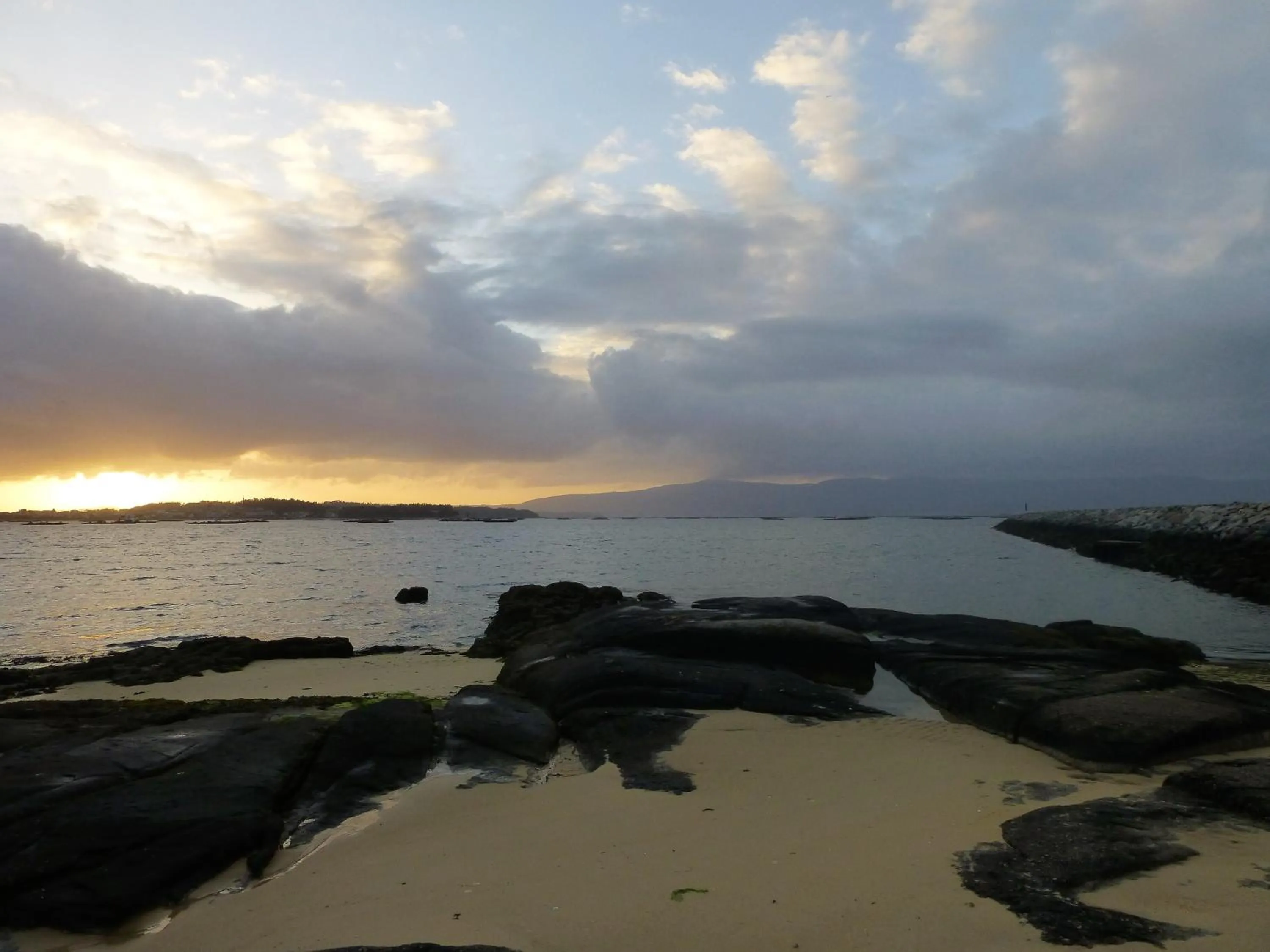 Sunset in Hotel Bradomin