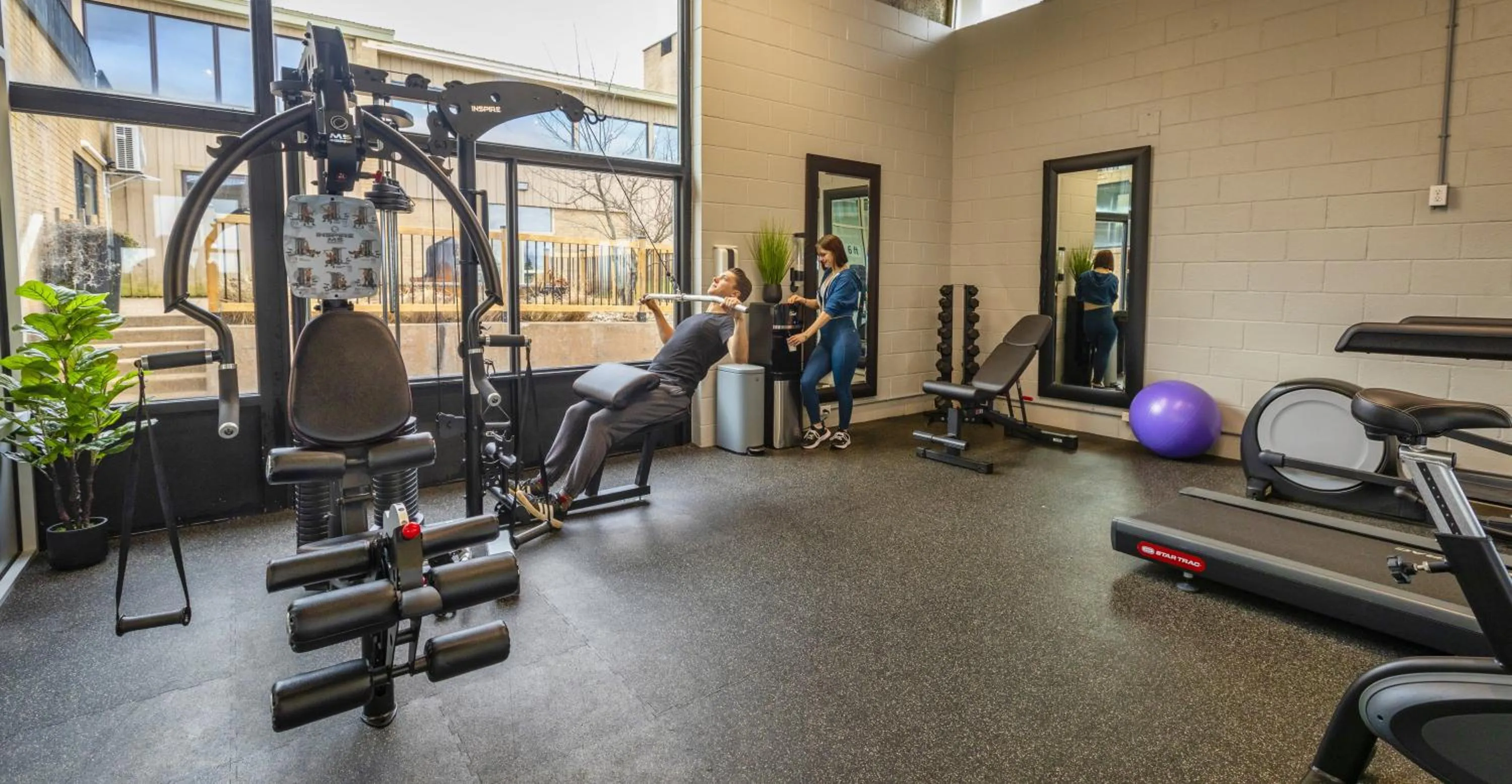 Fitness centre/facilities in Old Orchard Inn