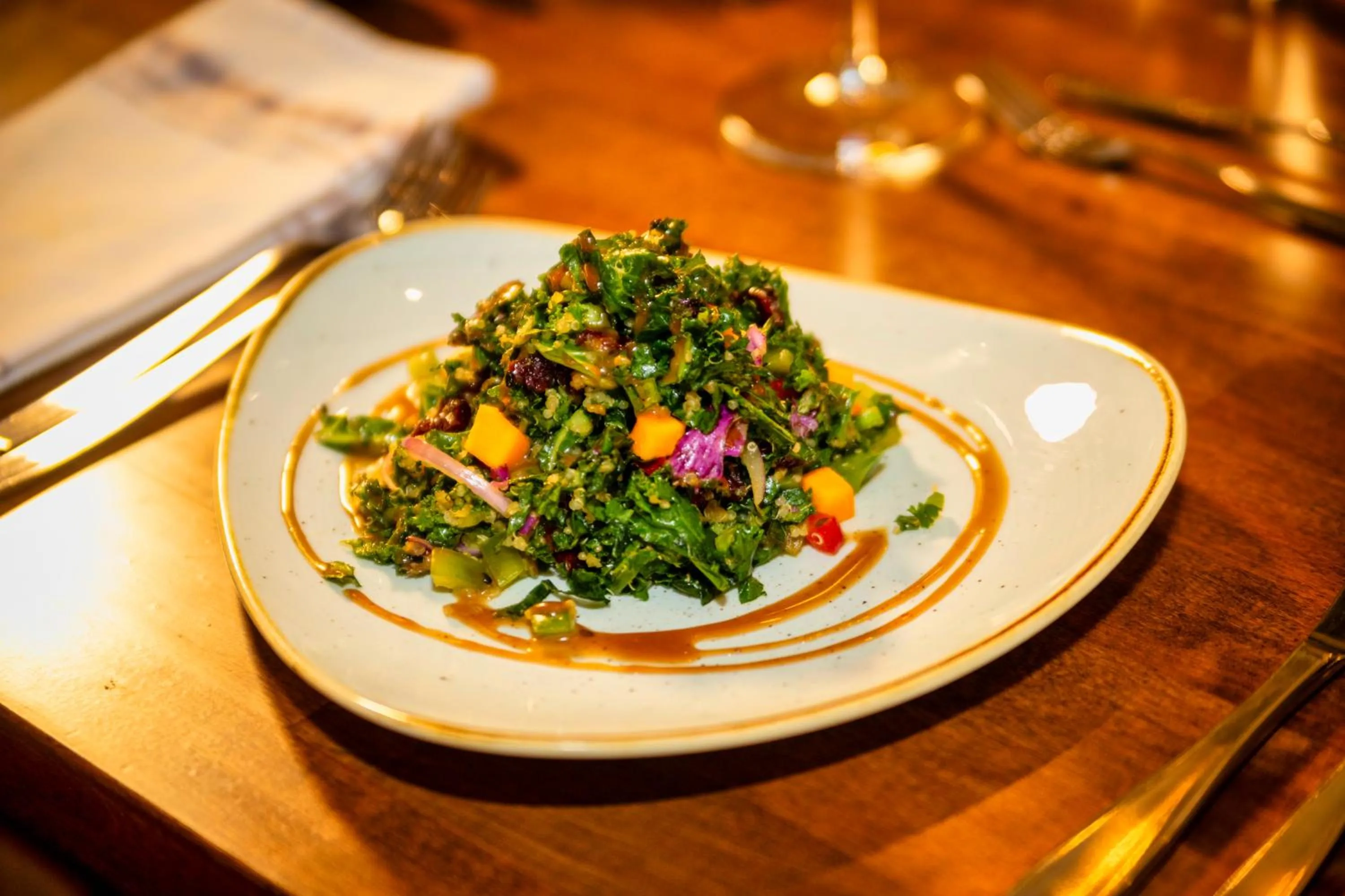 Food close-up in Old Orchard Inn