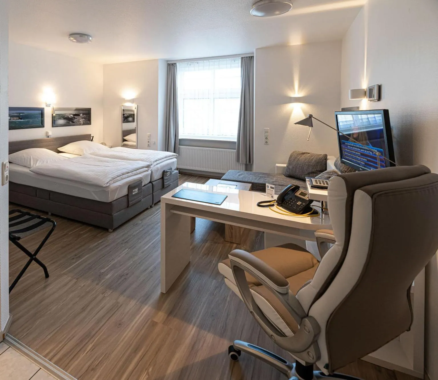 Bed in Hotel Böving