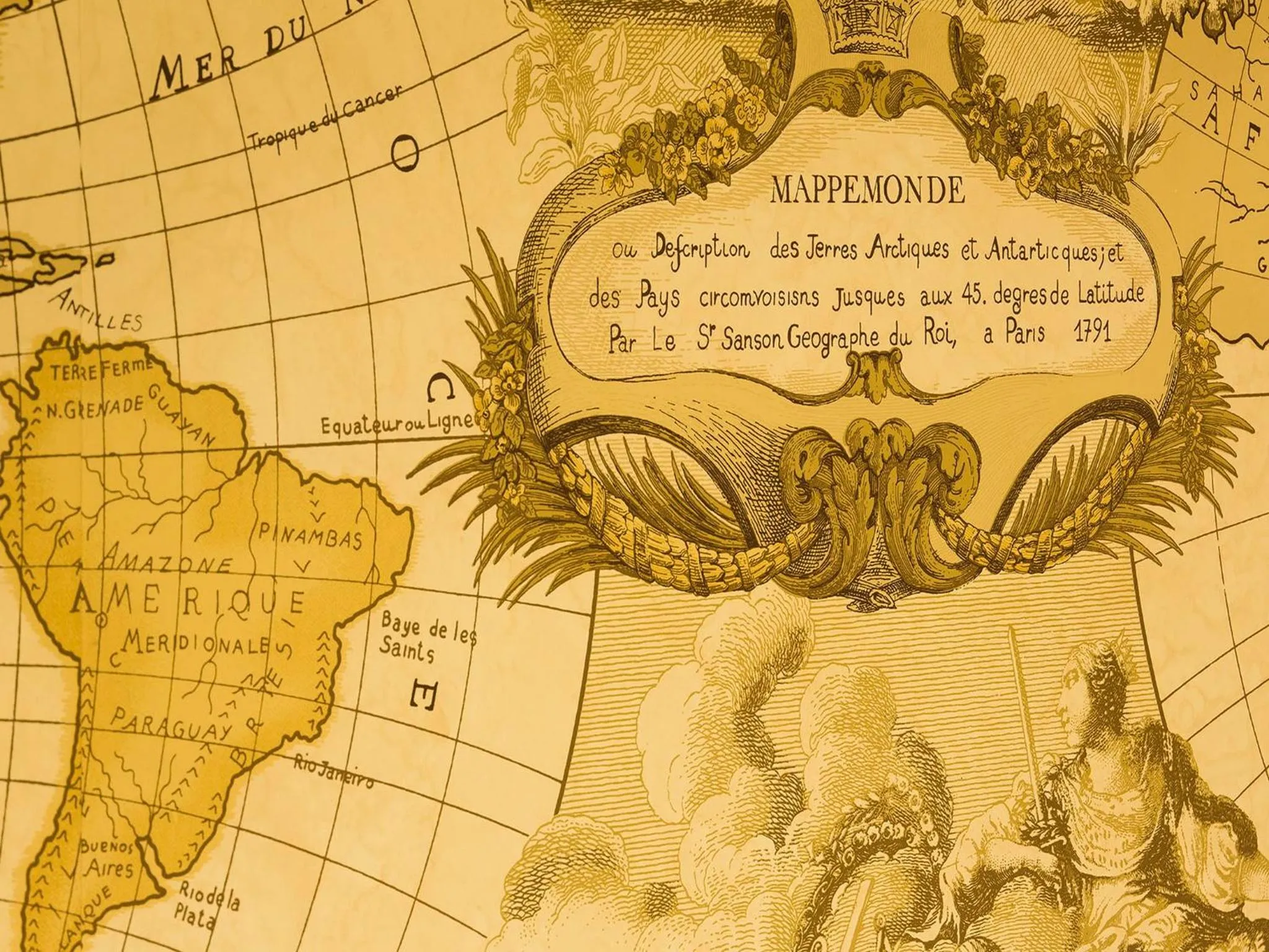 Decorative detail in Hôtel du Continent