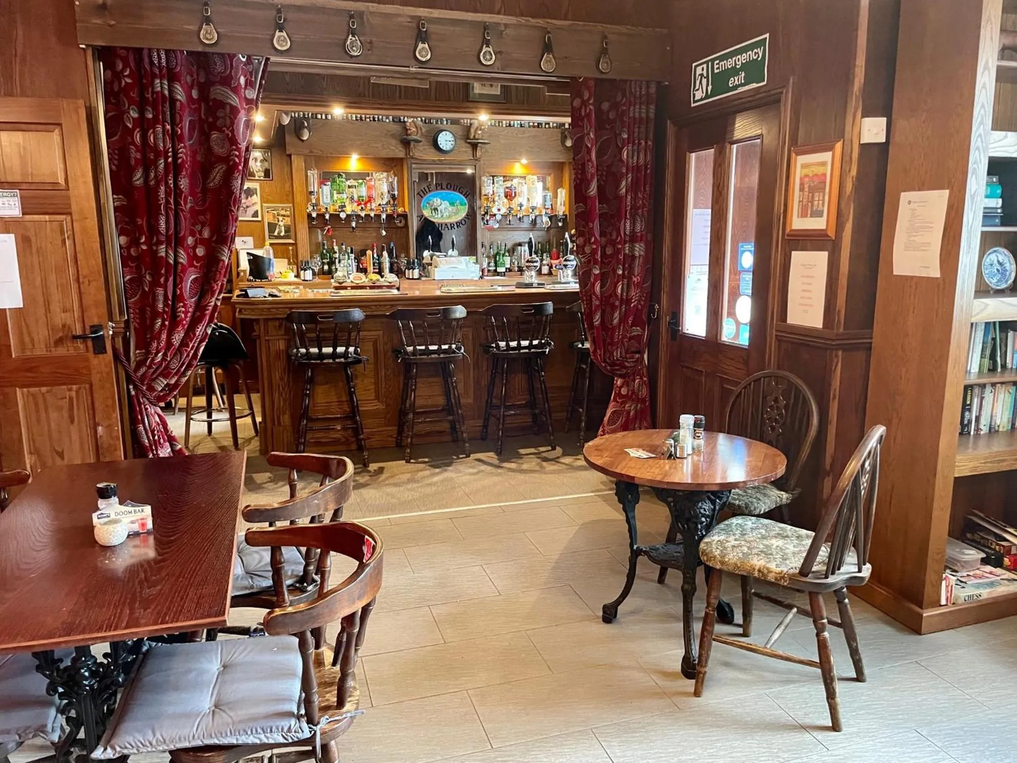 Lounge or bar in Plough and Harrow