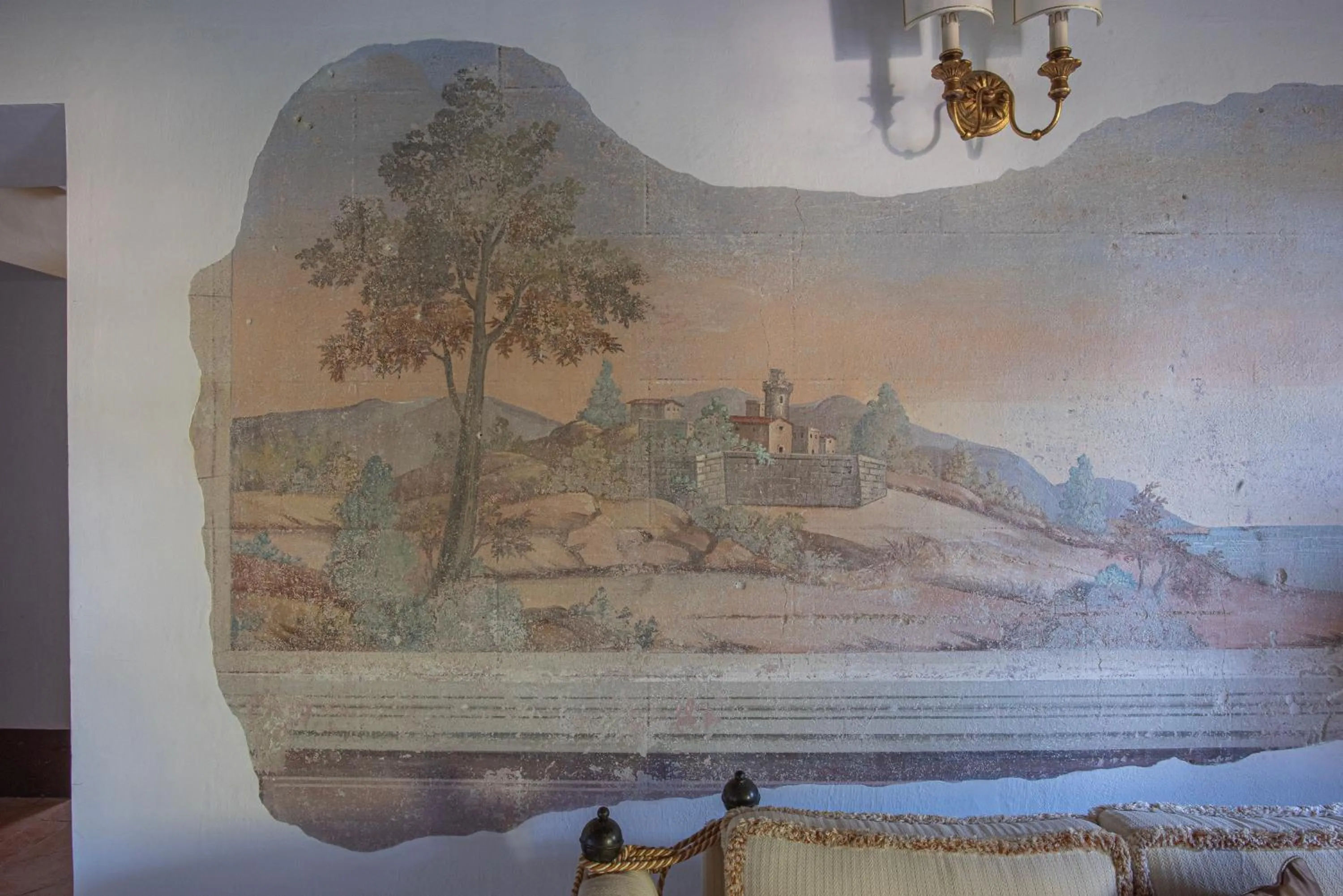 Decorative detail in Relais Corte Rodeschi