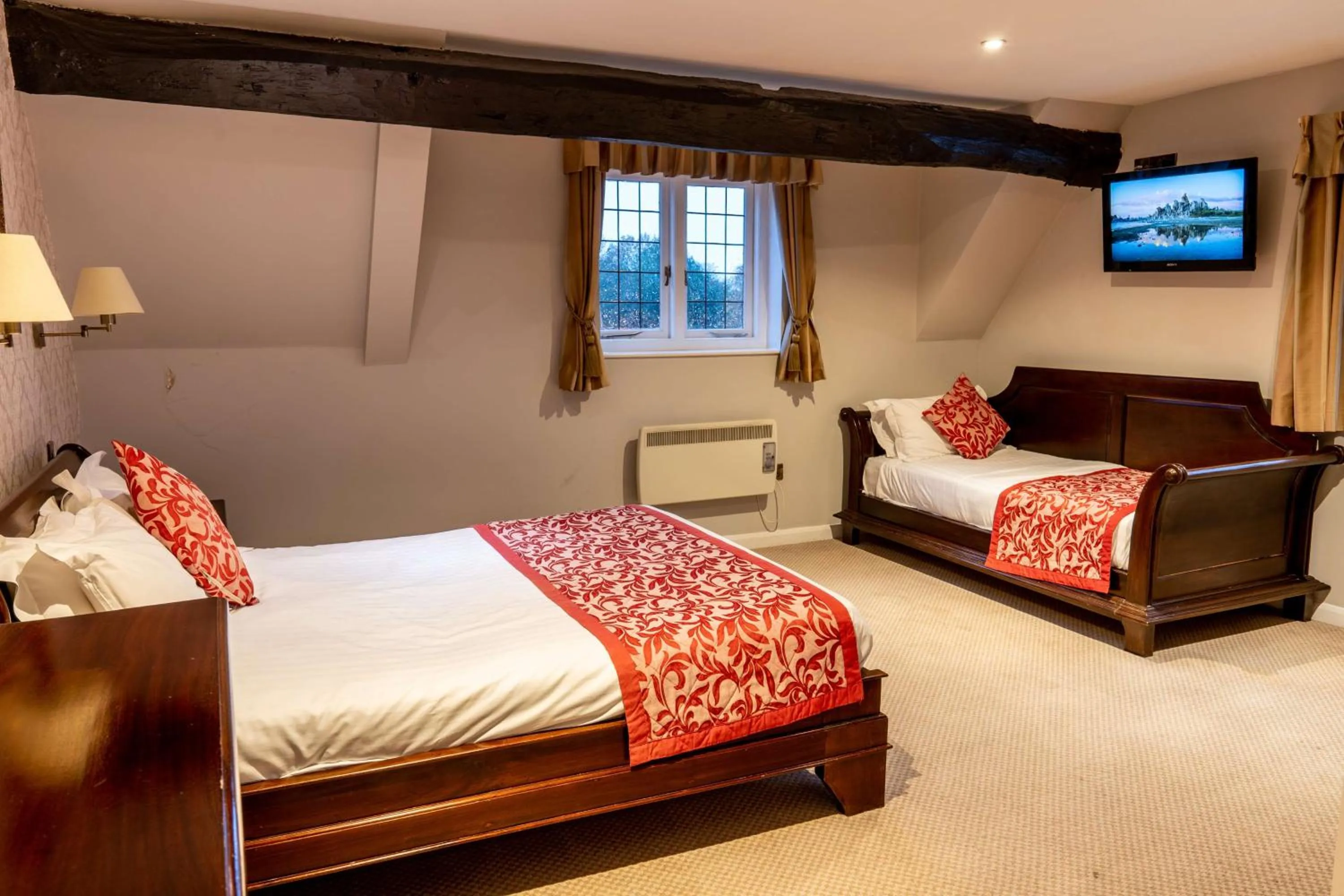 Bedroom, Bed in Castle Bromwich Hall Hotel, BW Signature Collection by Best Western