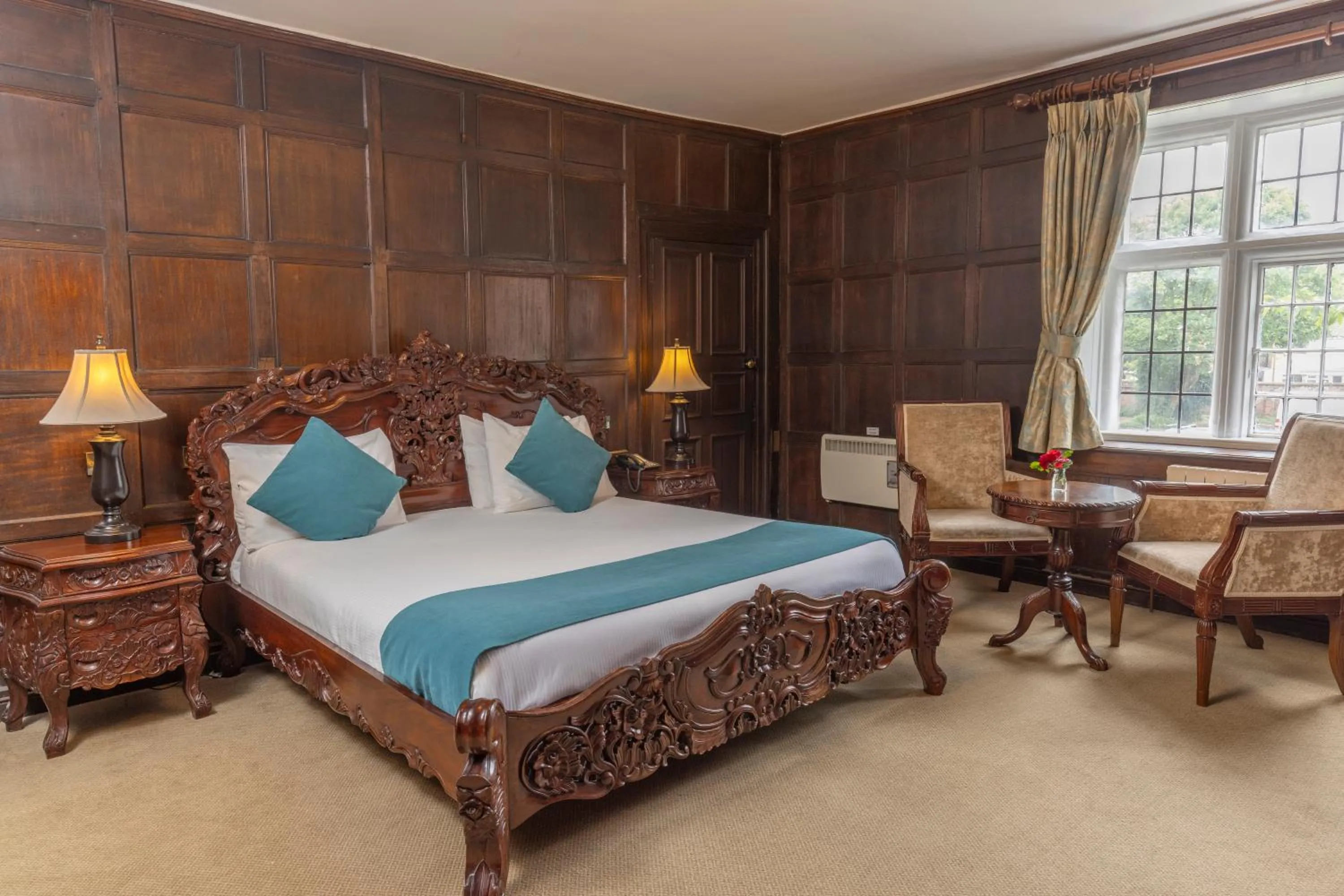 Bedroom, Bed in Castle Bromwich Hall Hotel, BW Signature Collection by Best Western