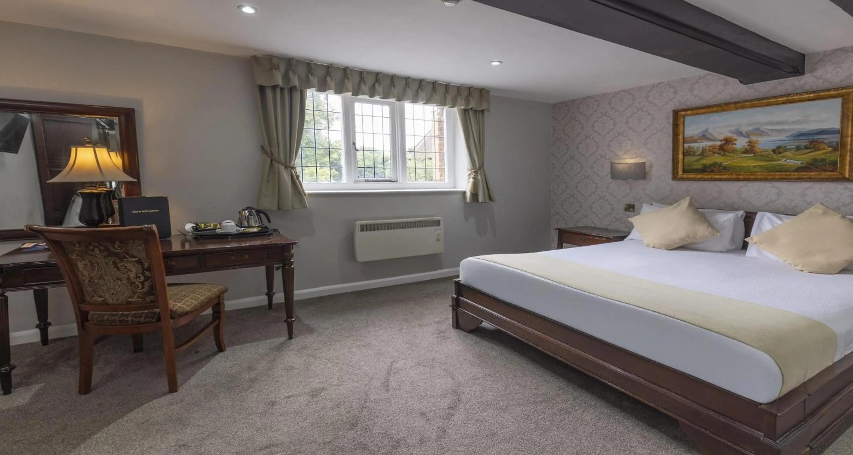 Bedroom, Bed in Castle Bromwich Hall Hotel, BW Signature Collection by Best Western