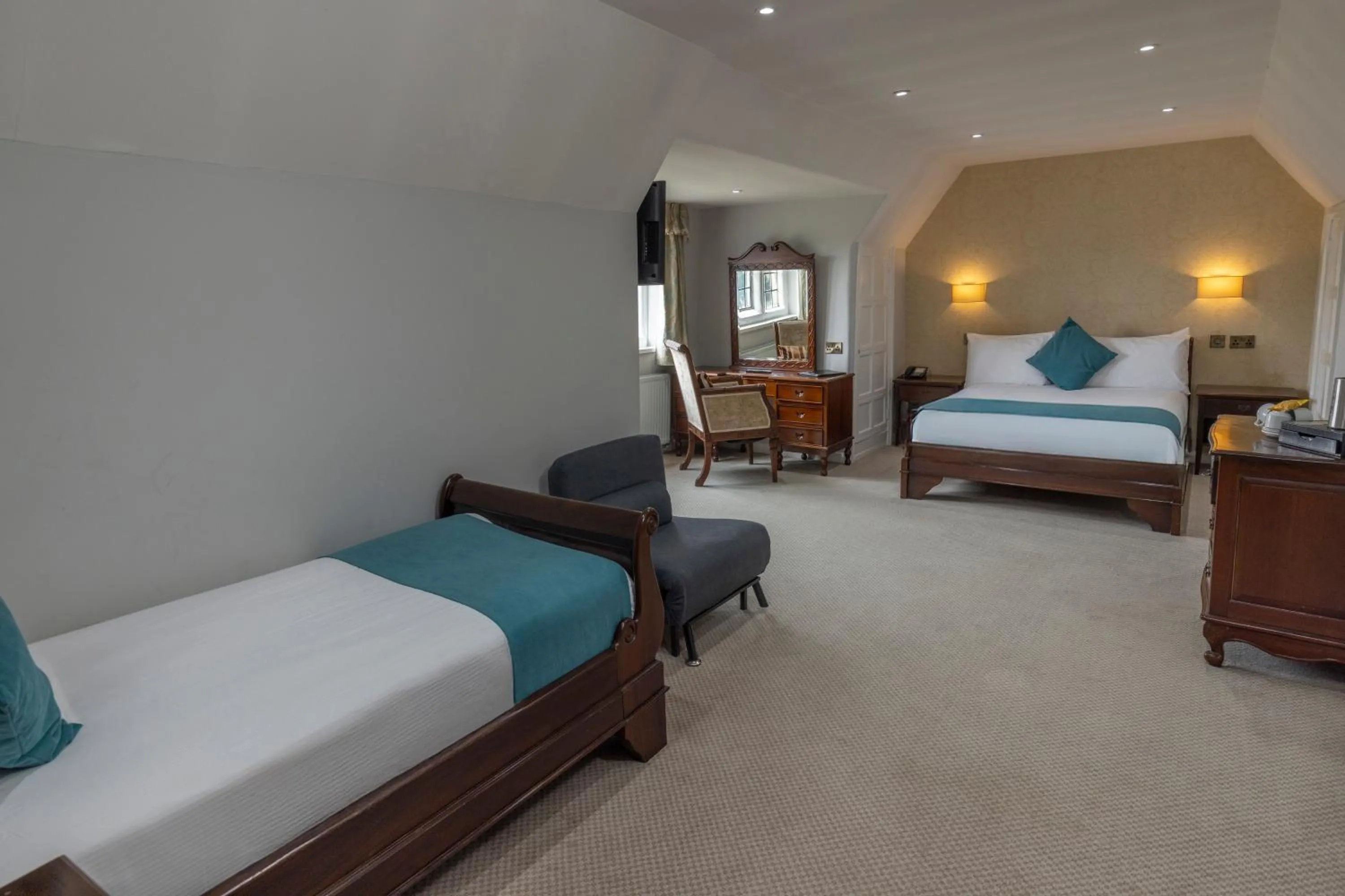 Bedroom, Bed in Castle Bromwich Hall Hotel, BW Signature Collection by Best Western