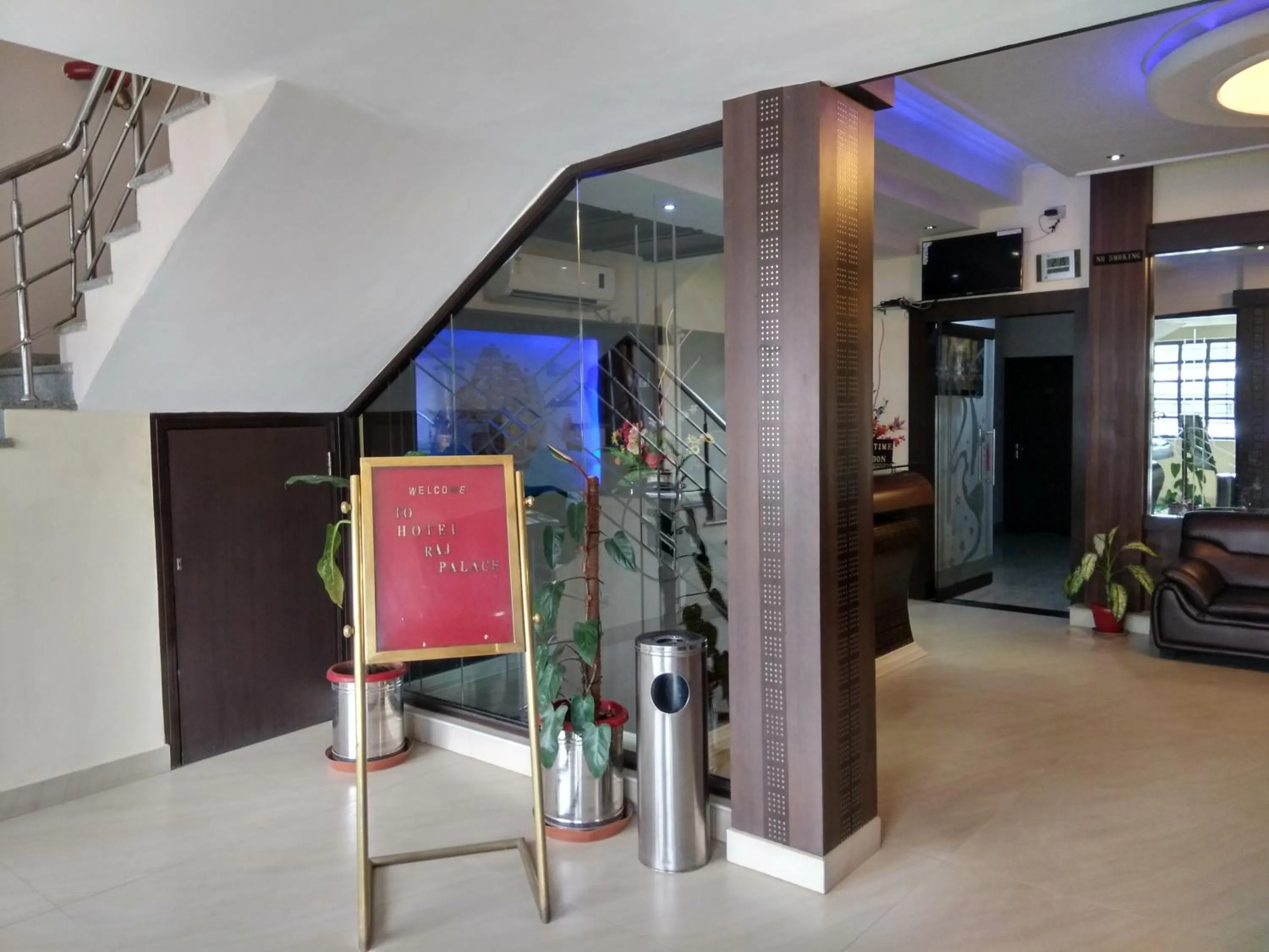 Lobby or reception in Hotel Raj Palace