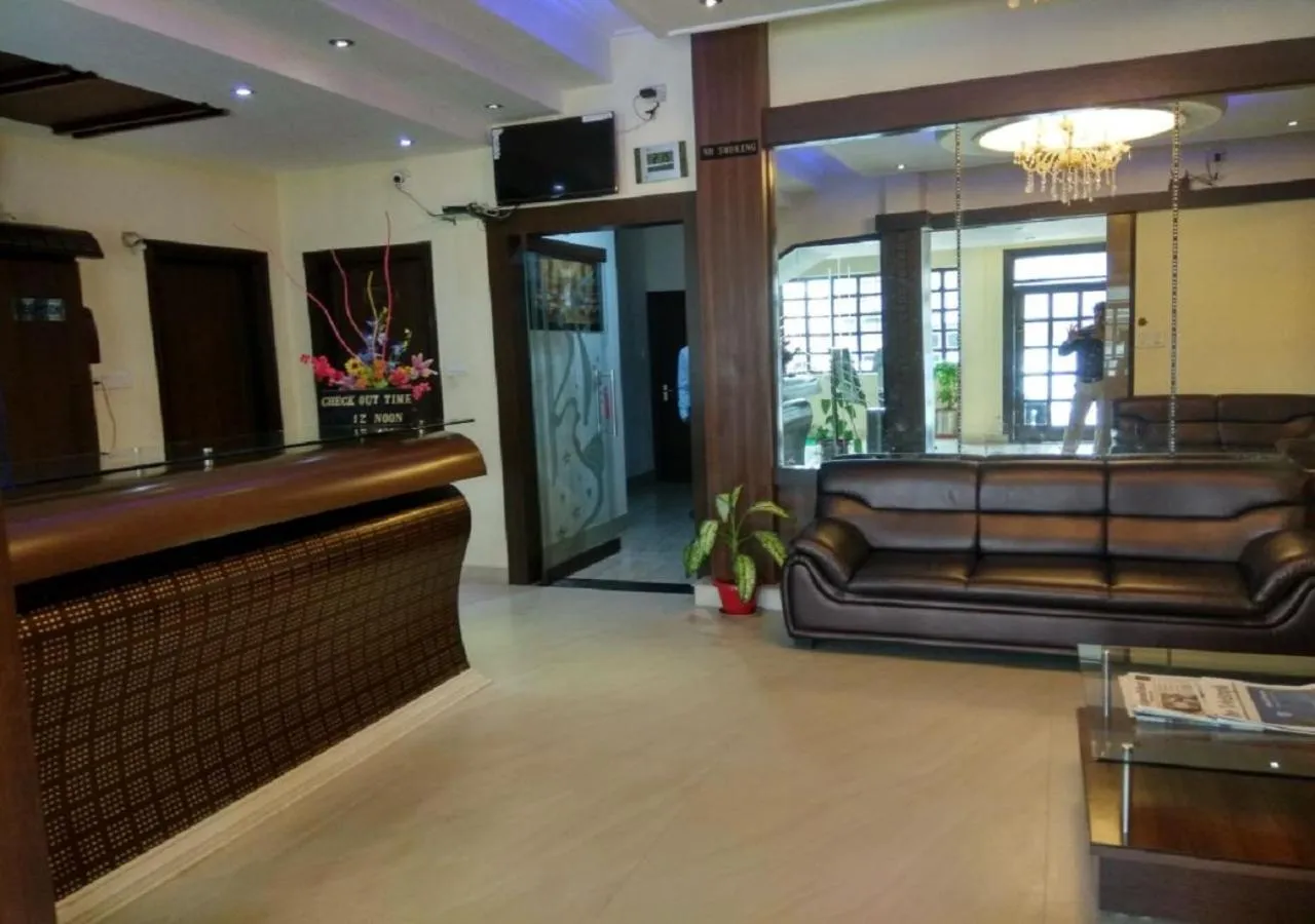 Lobby or reception in Hotel Raj Palace