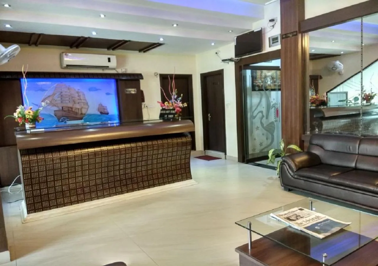 Lobby or reception in Hotel Raj Palace