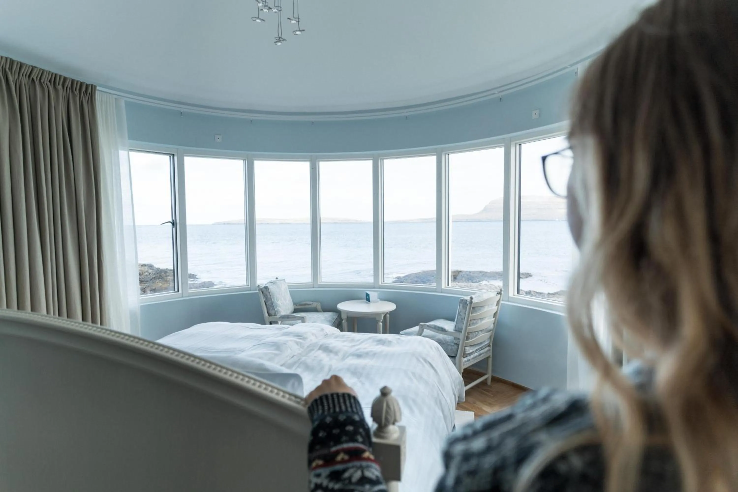 Bed in Havgrim Seaside Hotel 1948