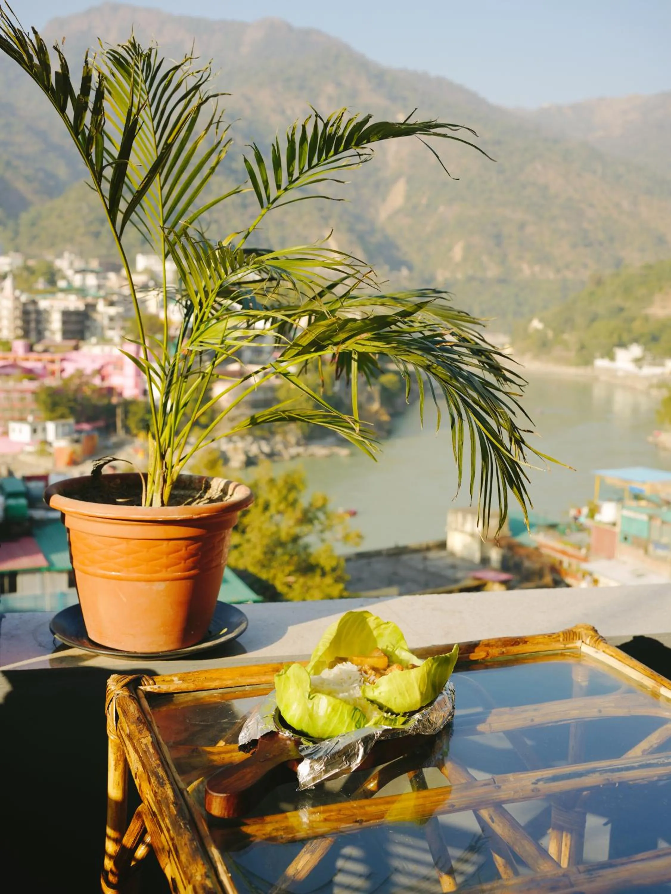 Day in Skyard Hostel Rishikesh Laxman Jhula