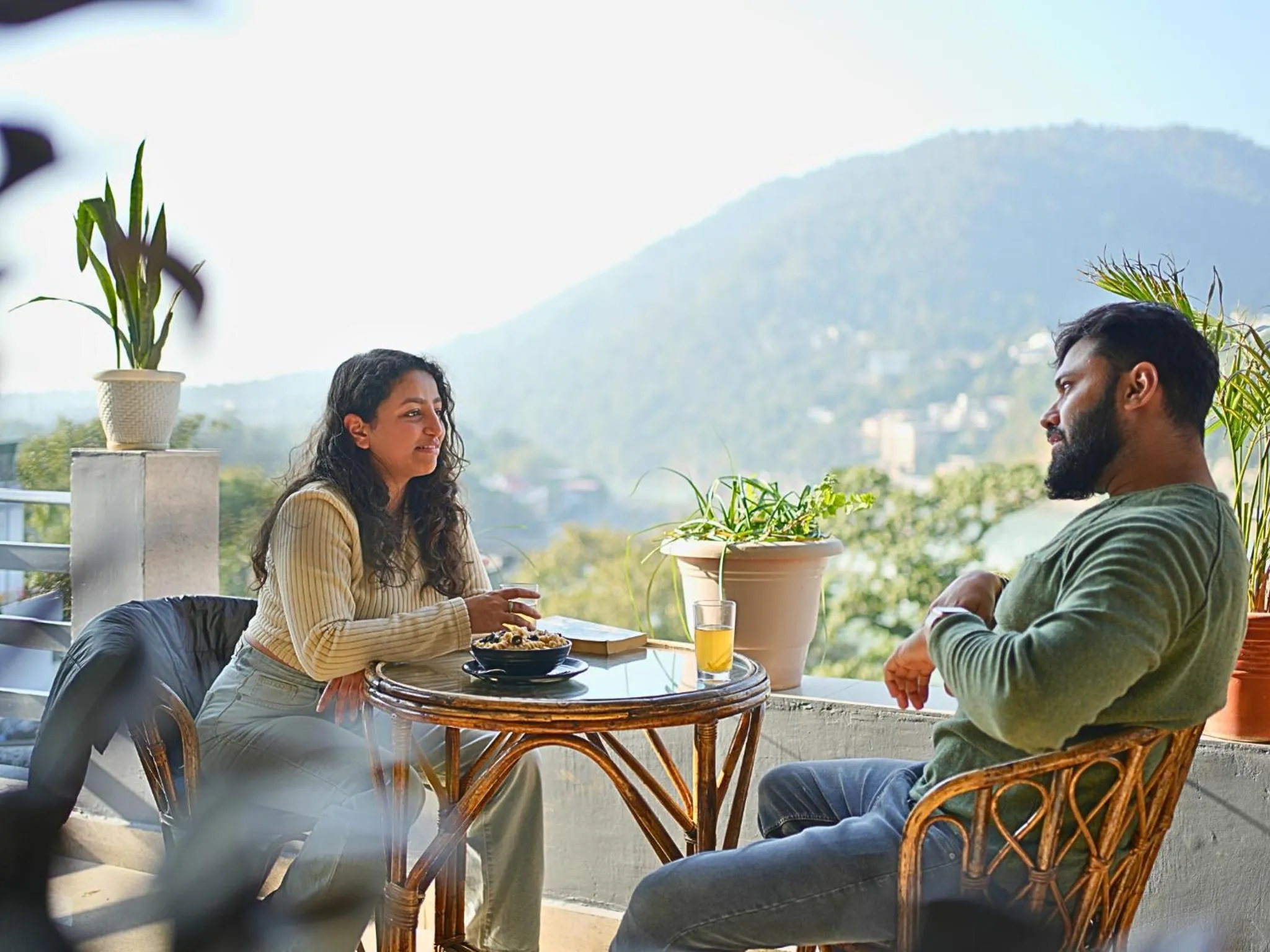 Day in Skyard Hostel Rishikesh Laxman Jhula