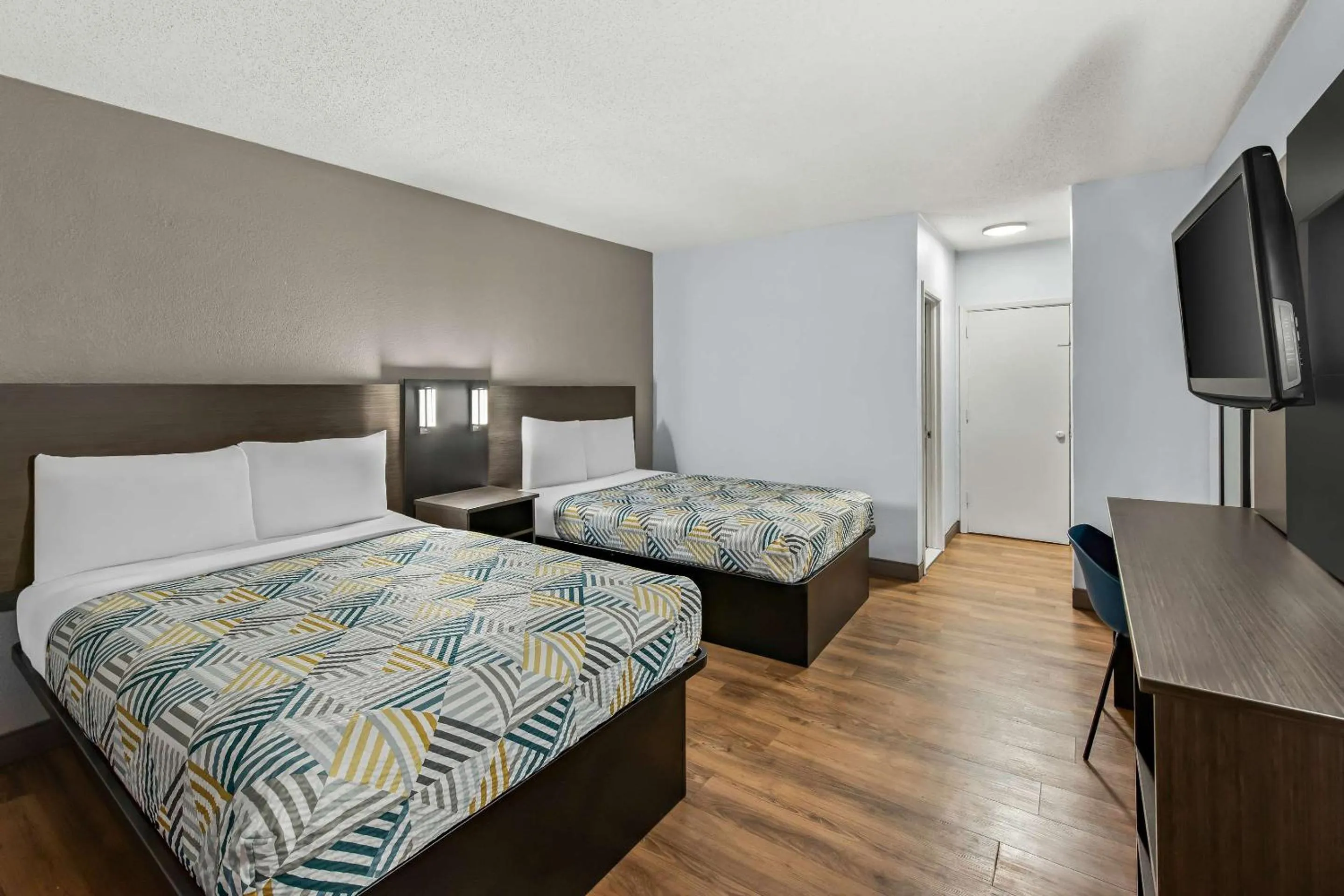 Bedroom, Bed in Motel 6 Lester - Philadelphia Airport