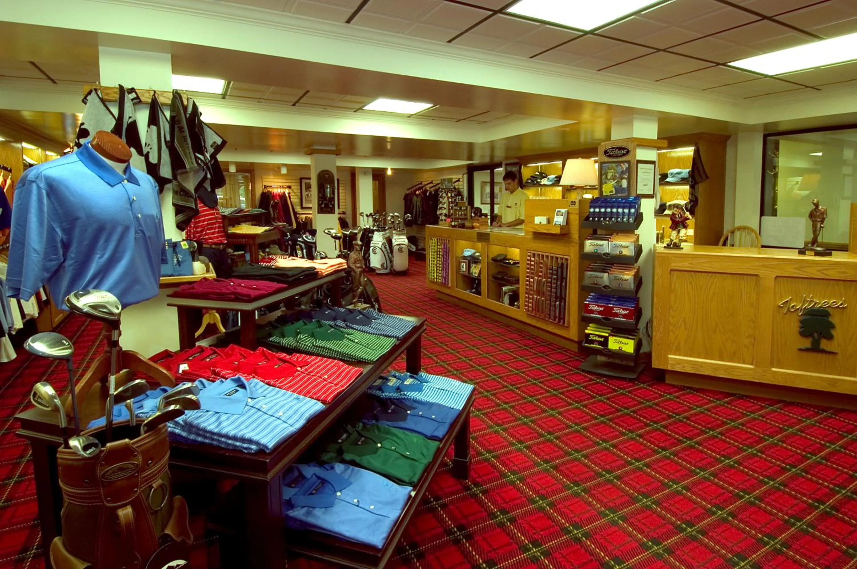 On-site shops in Toftrees Golf Resort