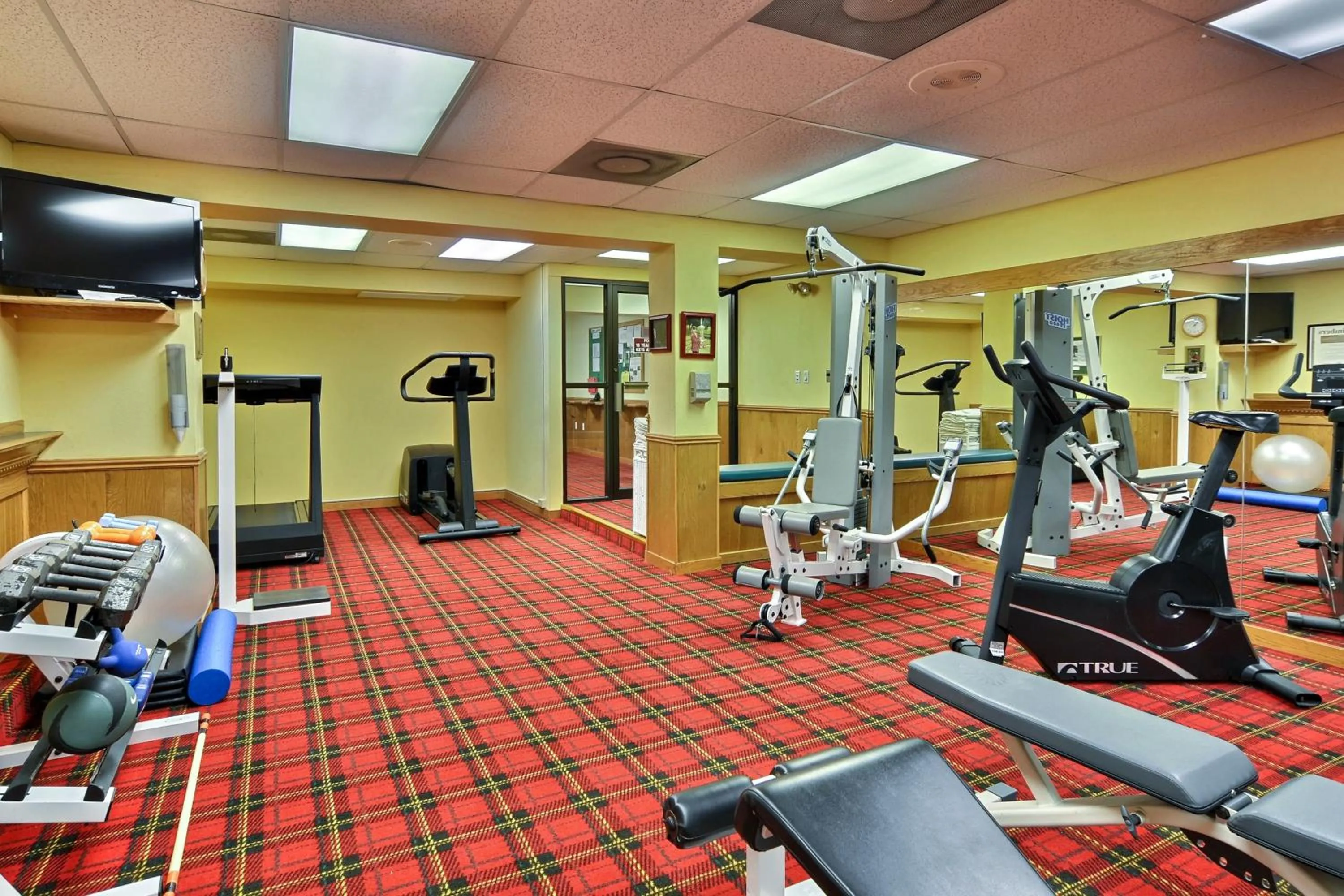 Fitness centre/facilities in Toftrees Golf Resort