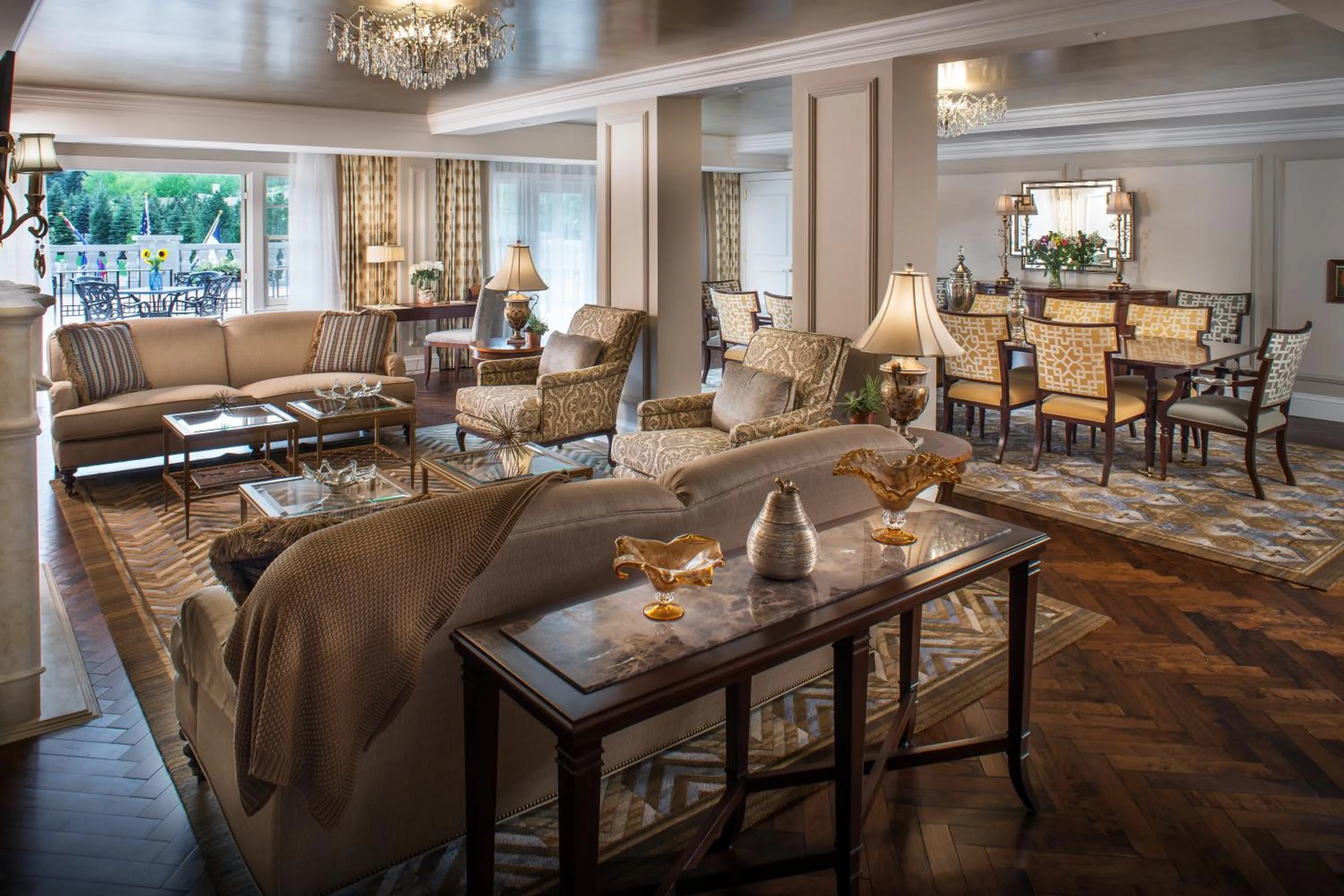 Living room in The Broadmoor