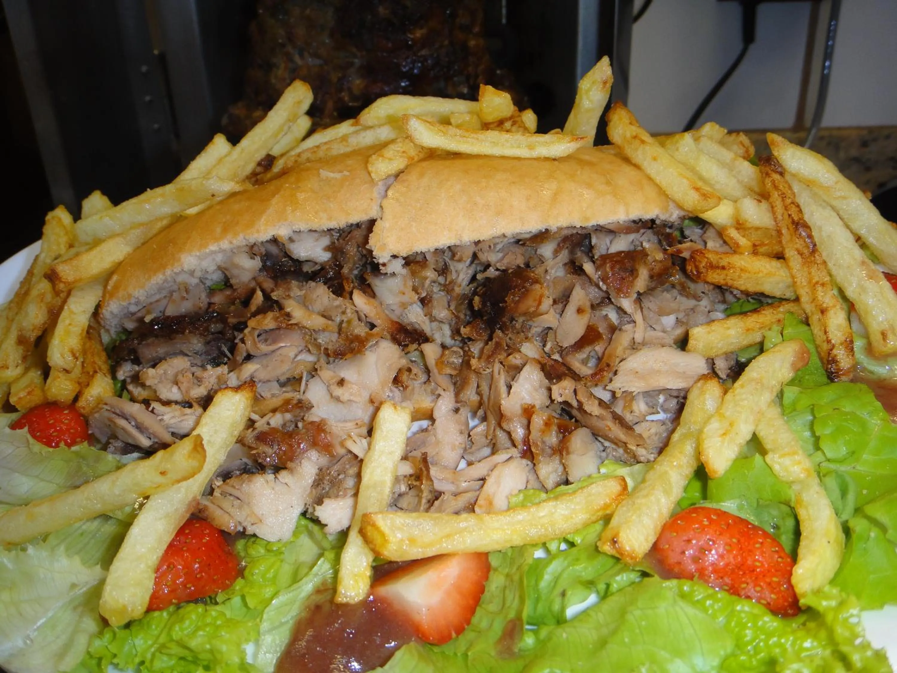 Restaurant/places to eat in Chez Domaine Pousada Organica