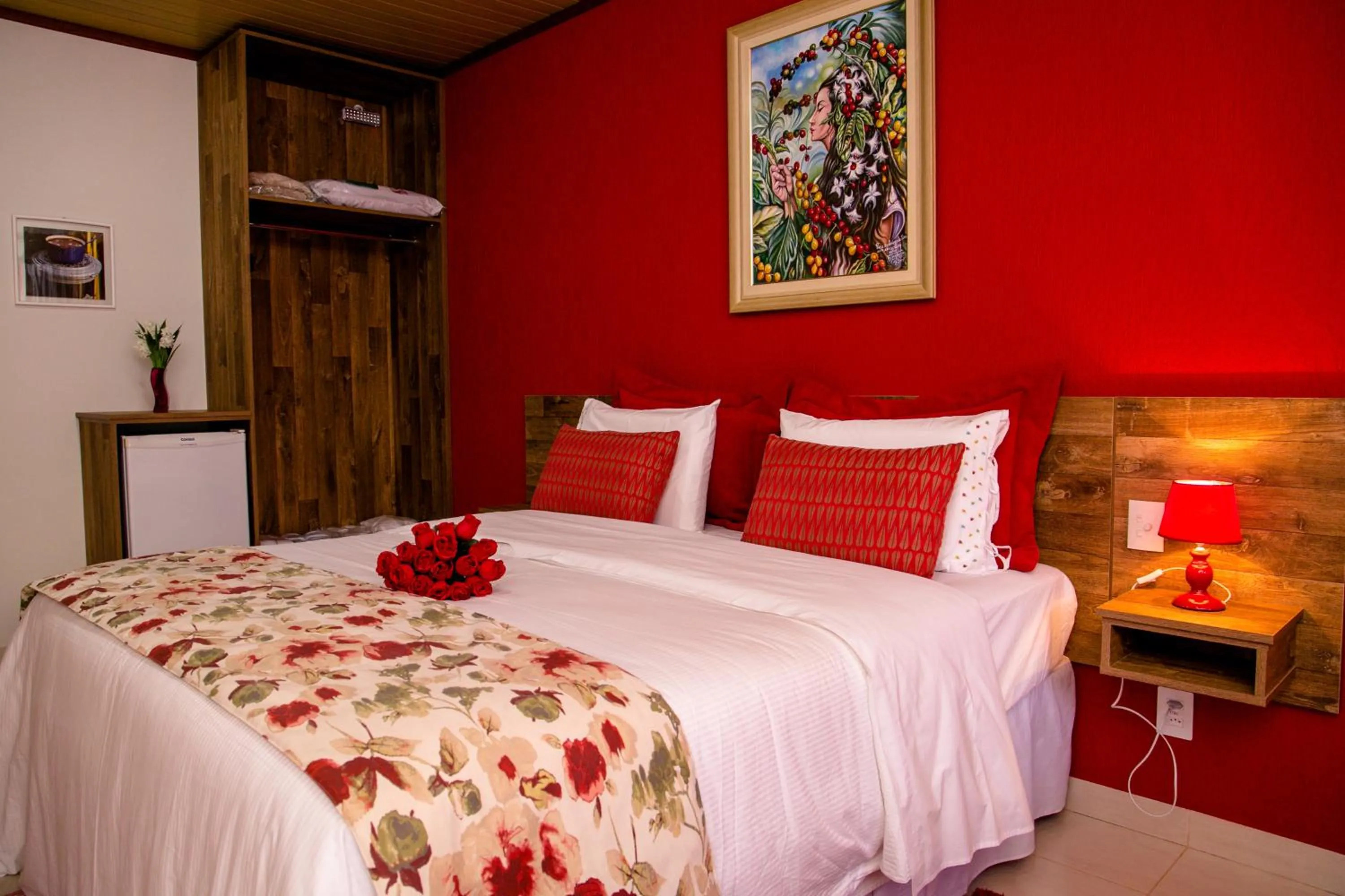 Bed in Chez Domaine Pousada Organica