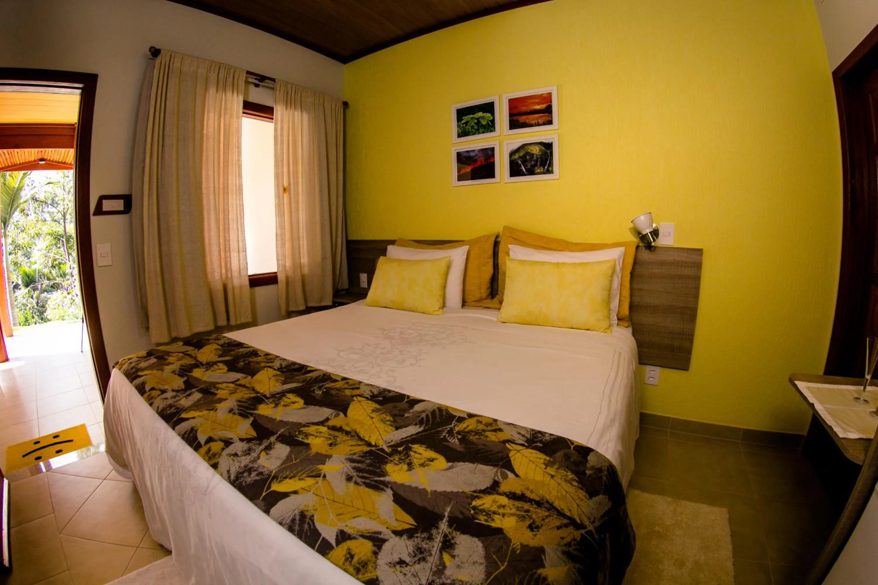 Bed in Chez Domaine Pousada Organica