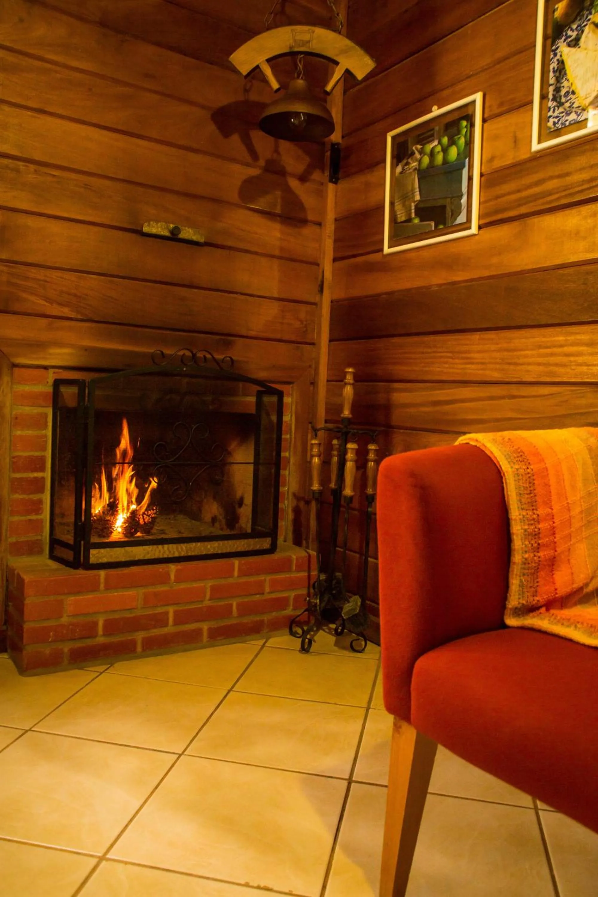 Decorative detail in Chez Domaine Pousada Organica