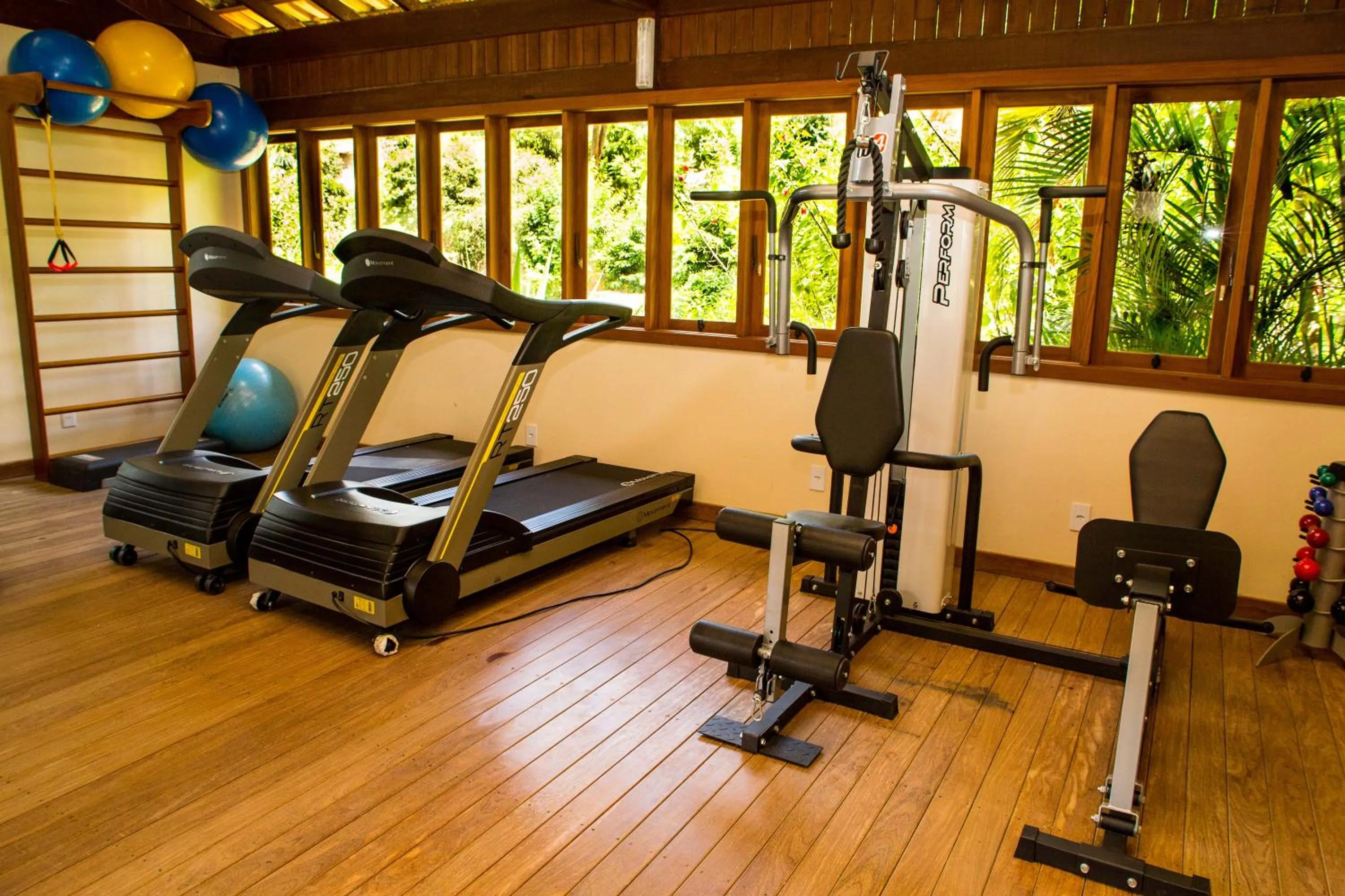 Fitness centre/facilities in Chez Domaine Pousada Organica