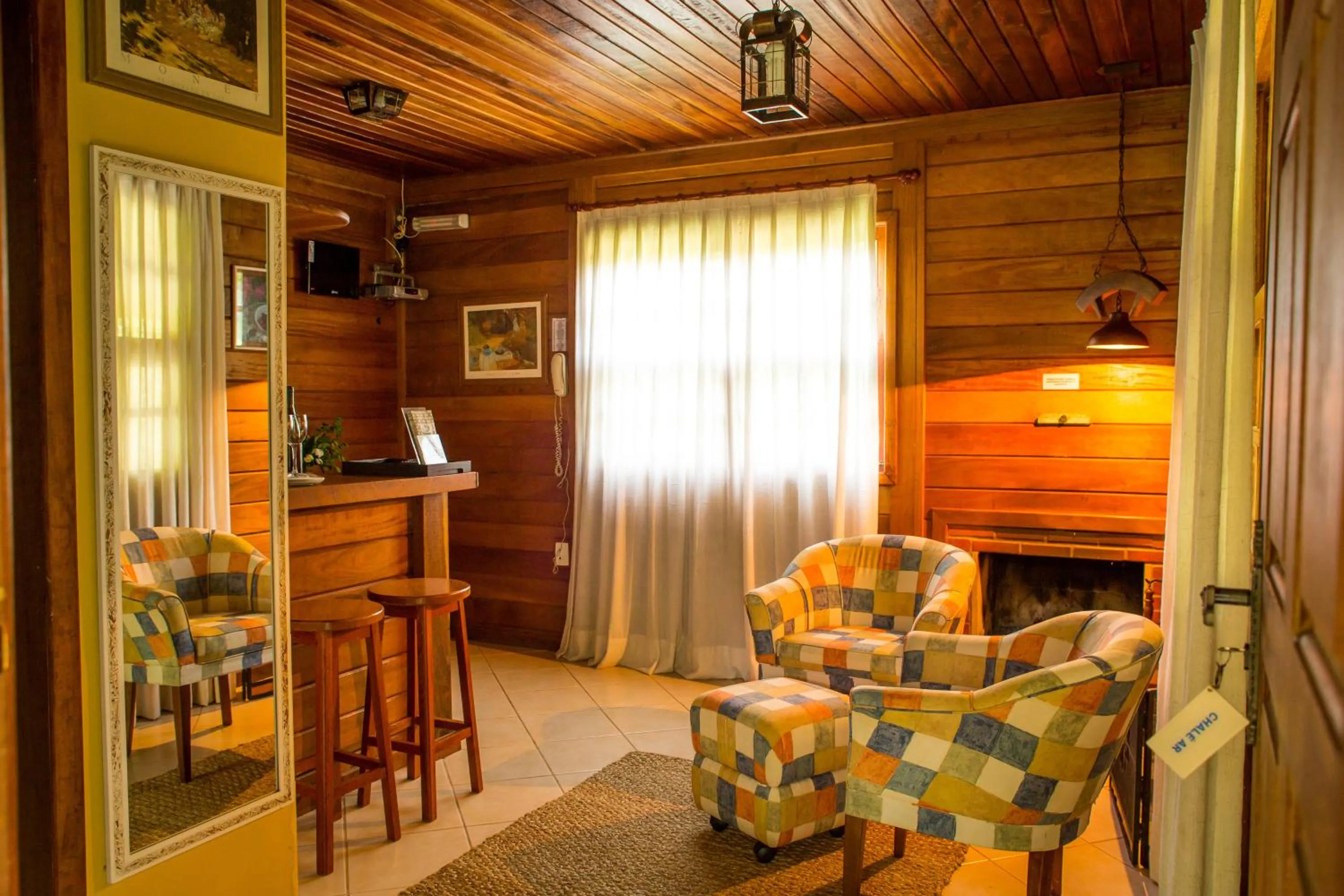Seating area in Chez Domaine Pousada Organica
