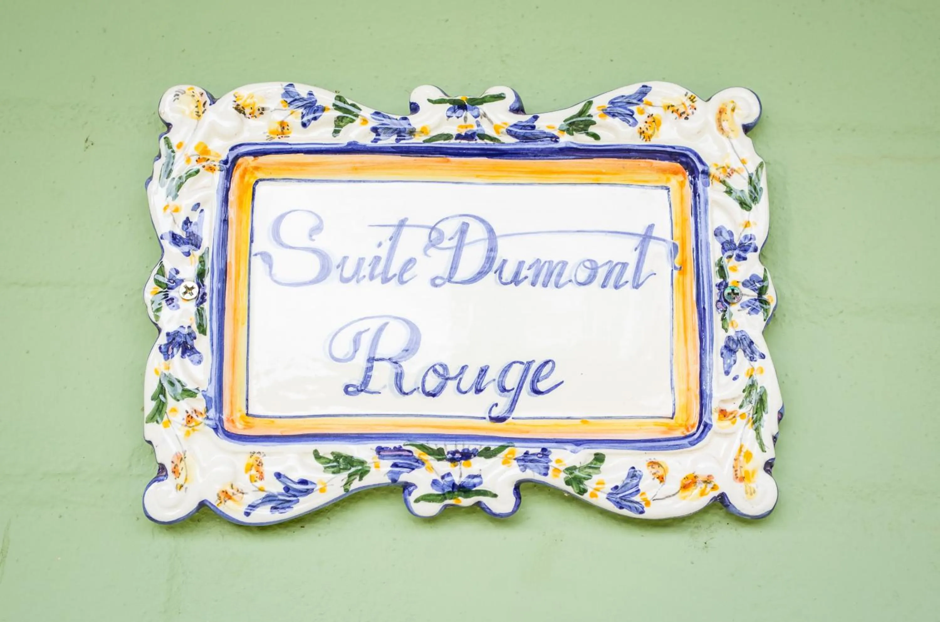 Decorative detail in Chez Domaine Pousada Organica