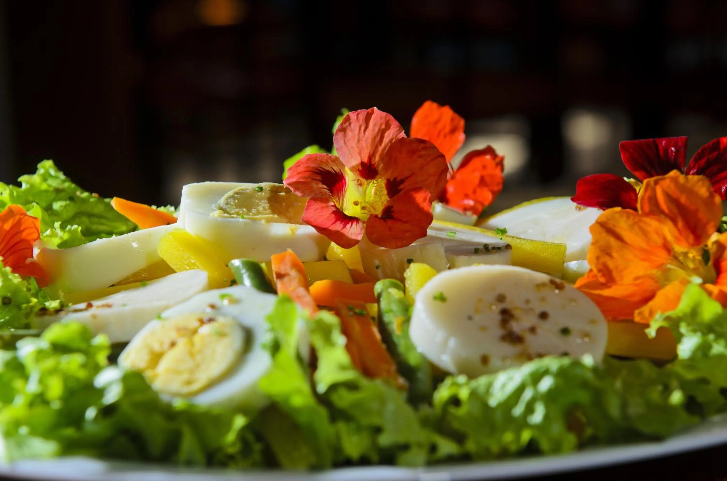 Restaurant/places to eat in Chez Domaine Pousada Organica