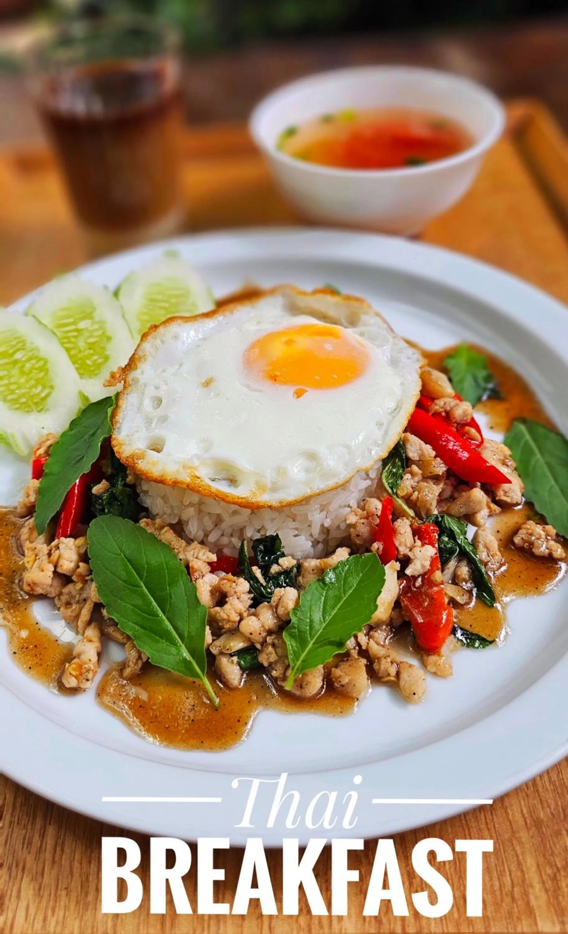 Asian breakfast in Phranakorn-Nornlen