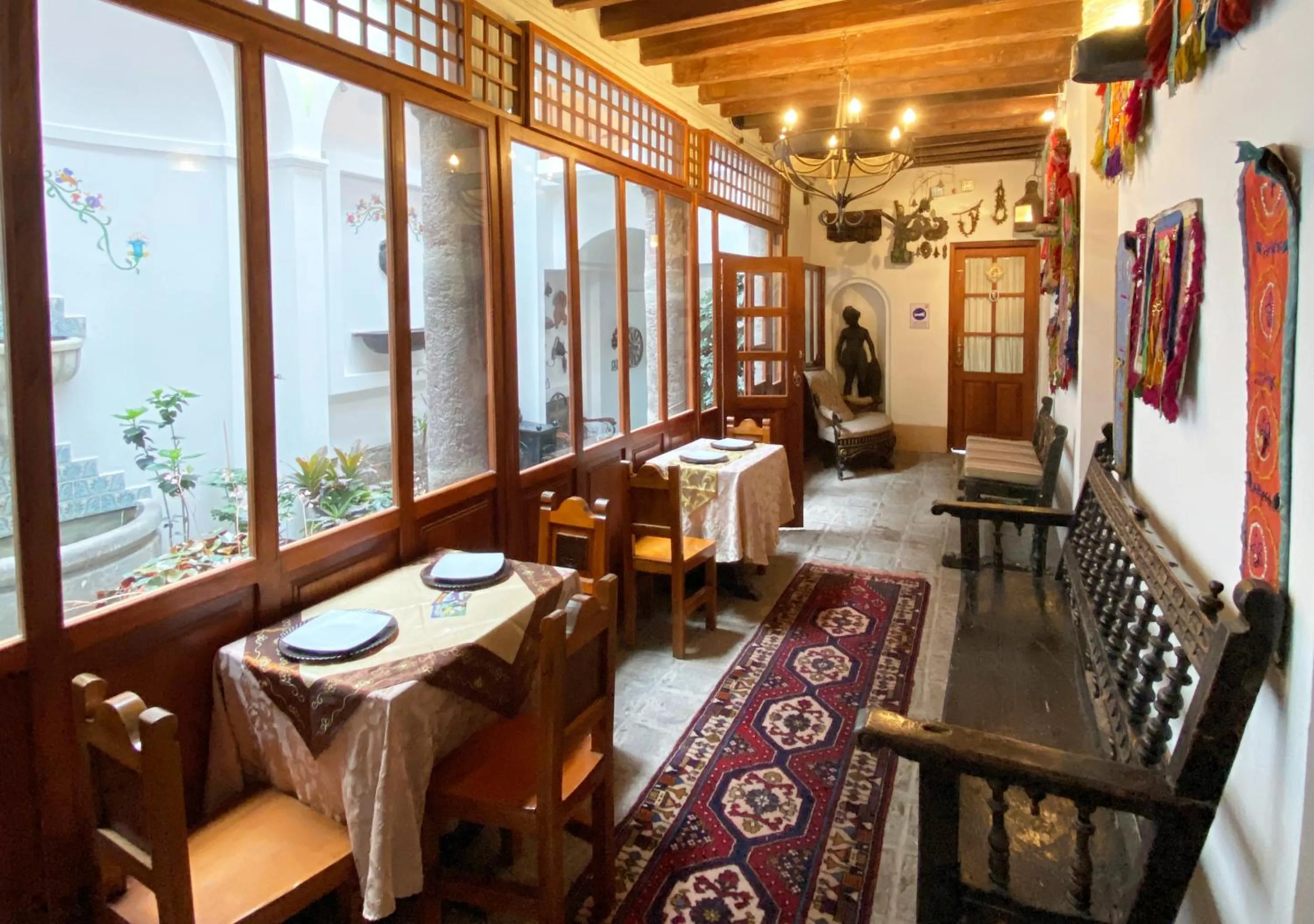 Restaurant/places to eat in Hotel Boutique Casa San Marcos