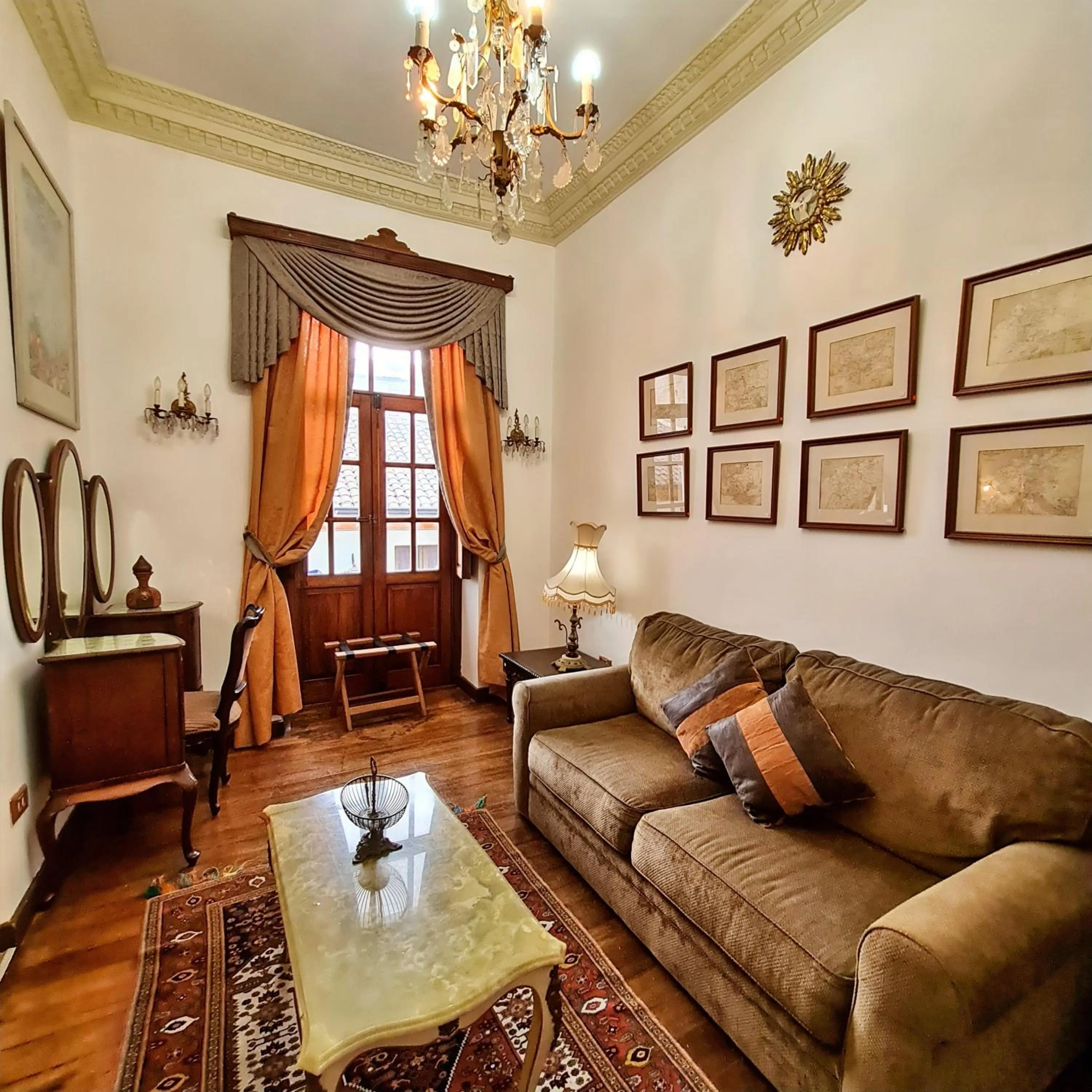Living room in Hotel Boutique Casa San Marcos