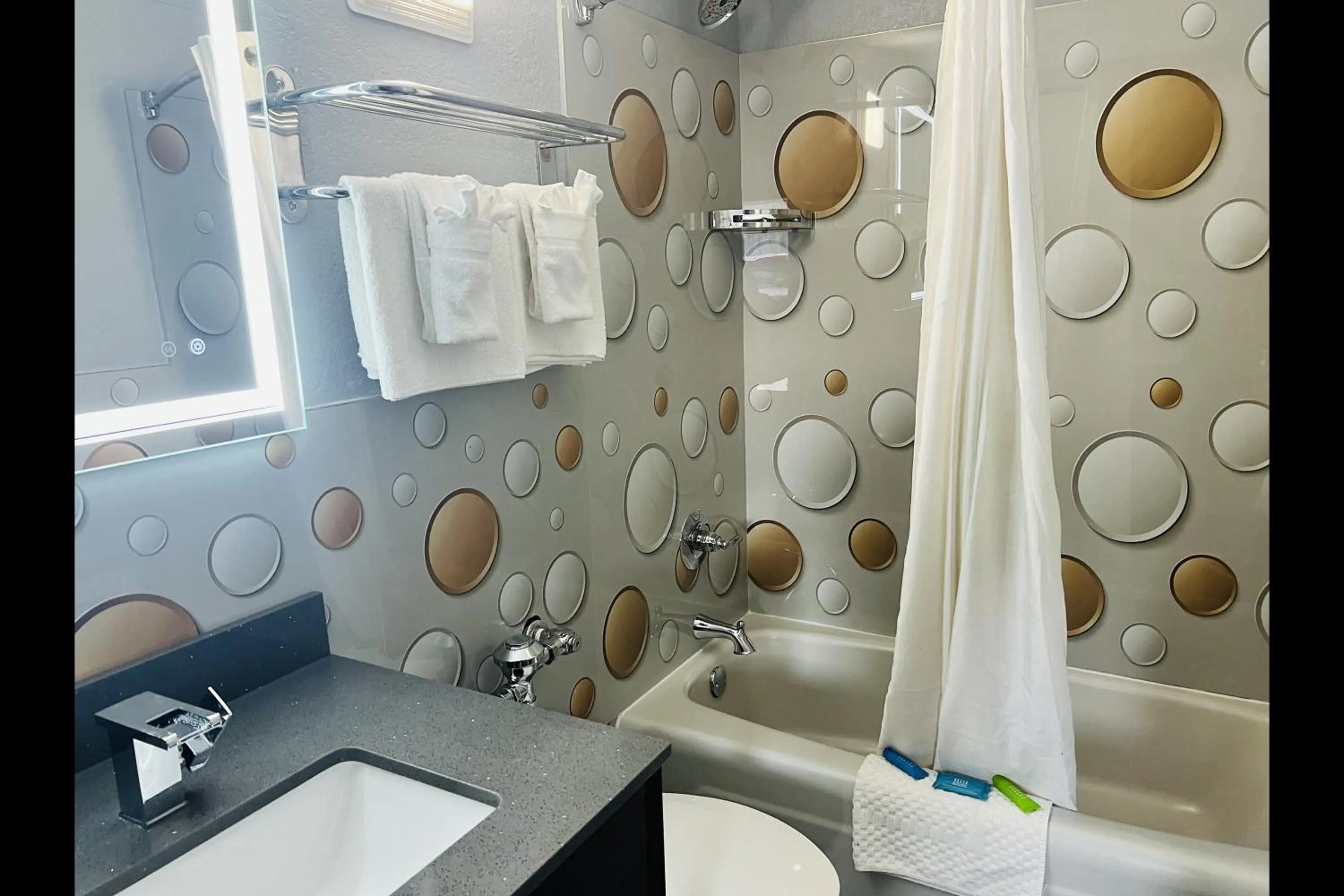 Bathroom in Executive Inn Owatonna Hwy 35