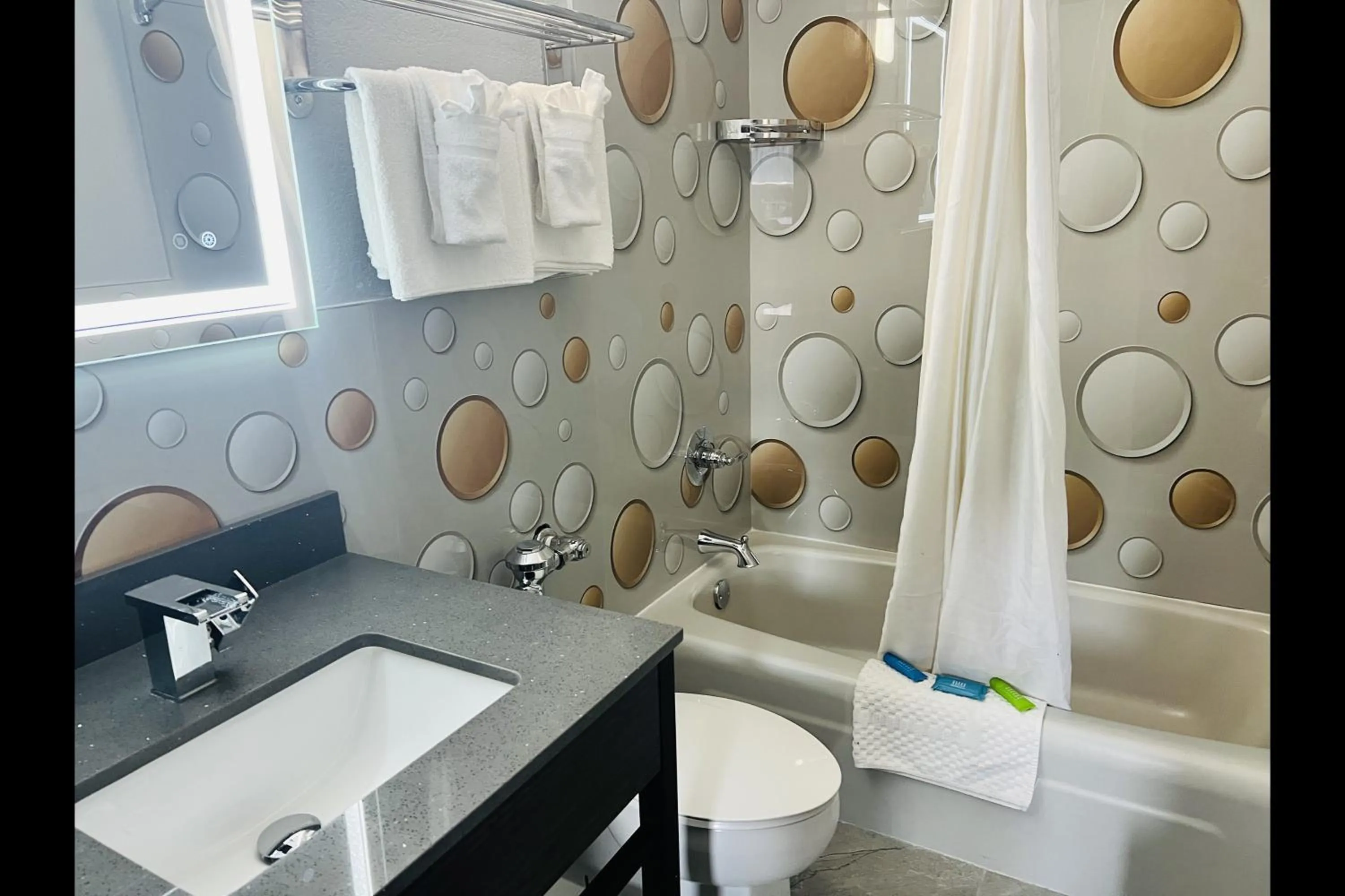 Bathroom in Executive Inn Owatonna Hwy 35