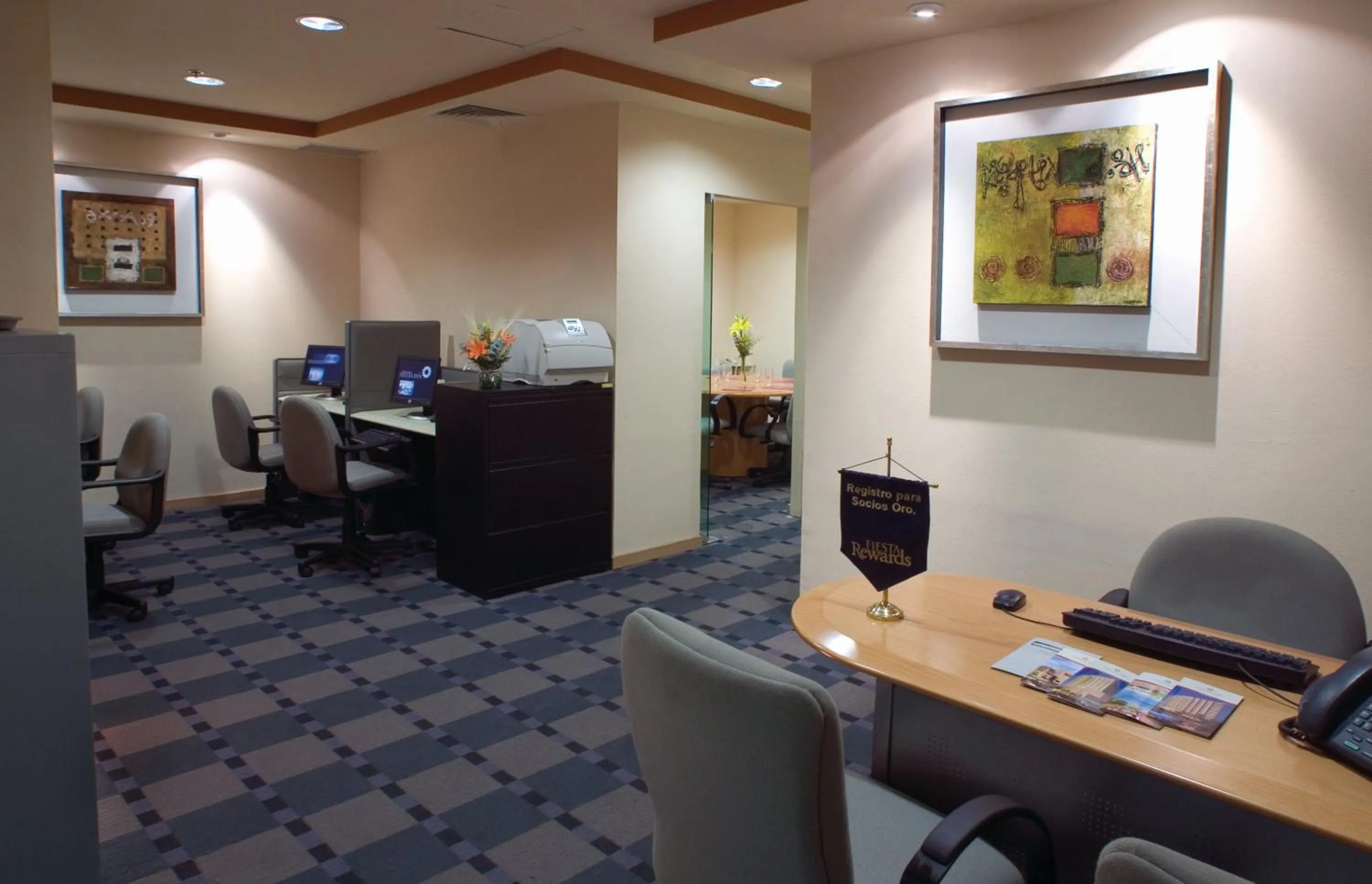 Lobby or reception in Fiesta Inn Culiacan