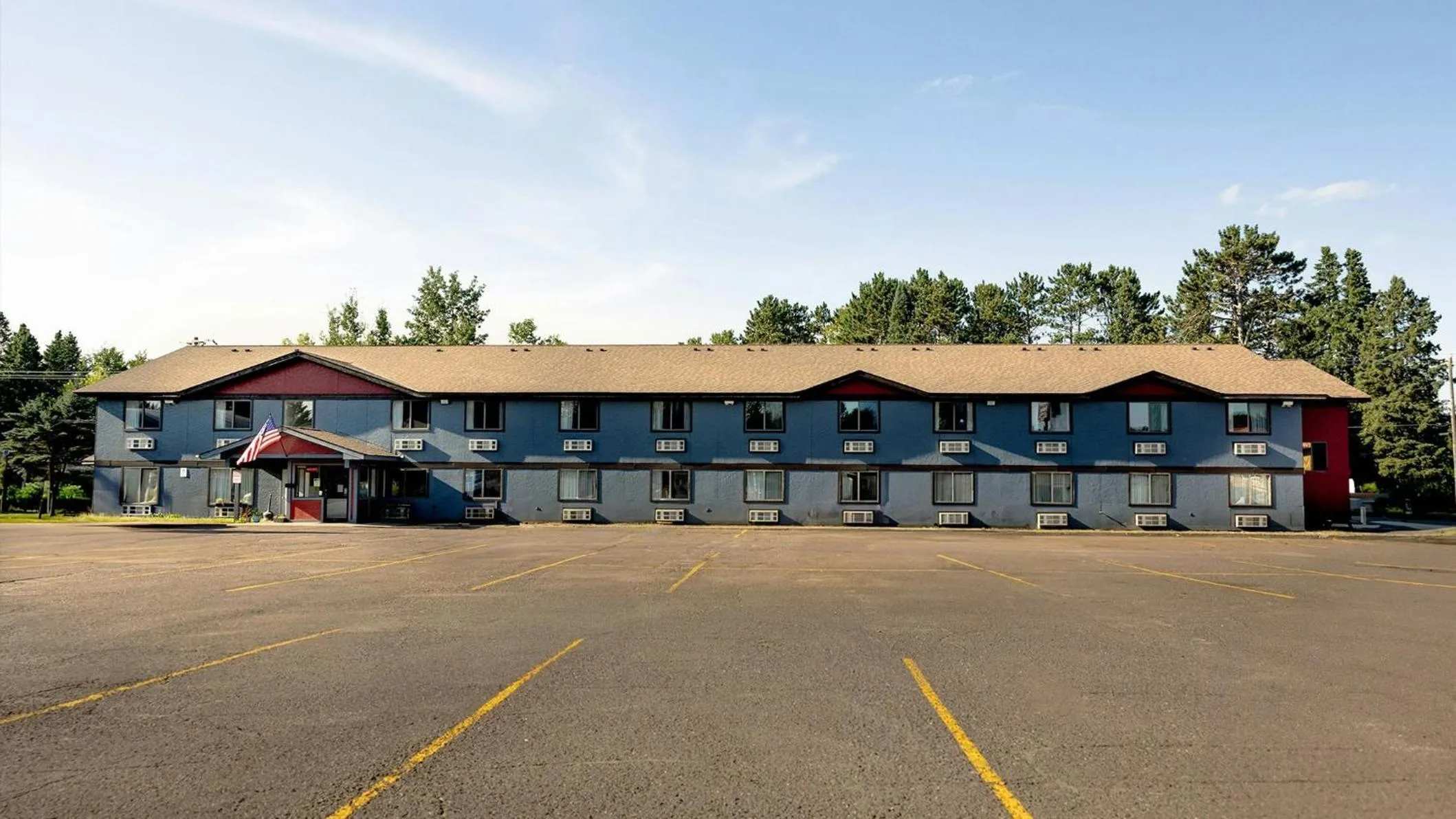 Property building in Magnuson Hotel Ironwood
