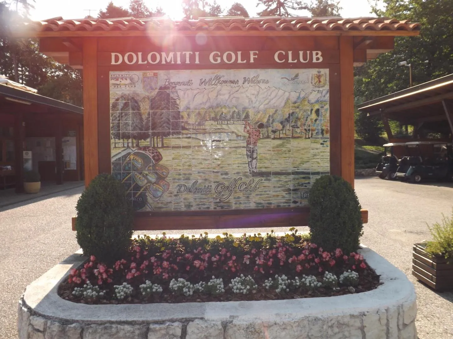 Golfcourse in Hotel Roen Ruffrè-Mendola