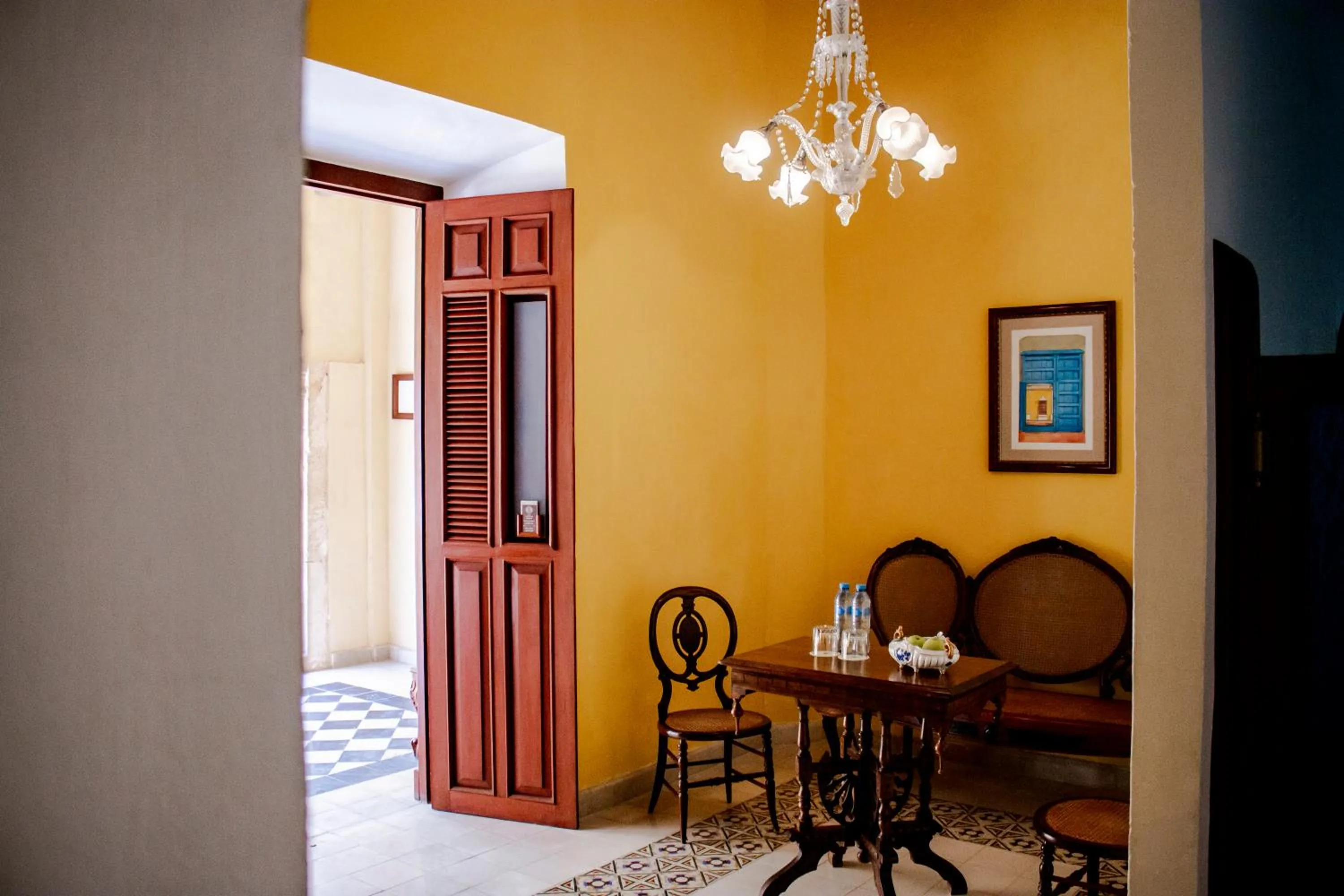 Living room in Hotel Boutique Casa Don Gustavo, Campeche