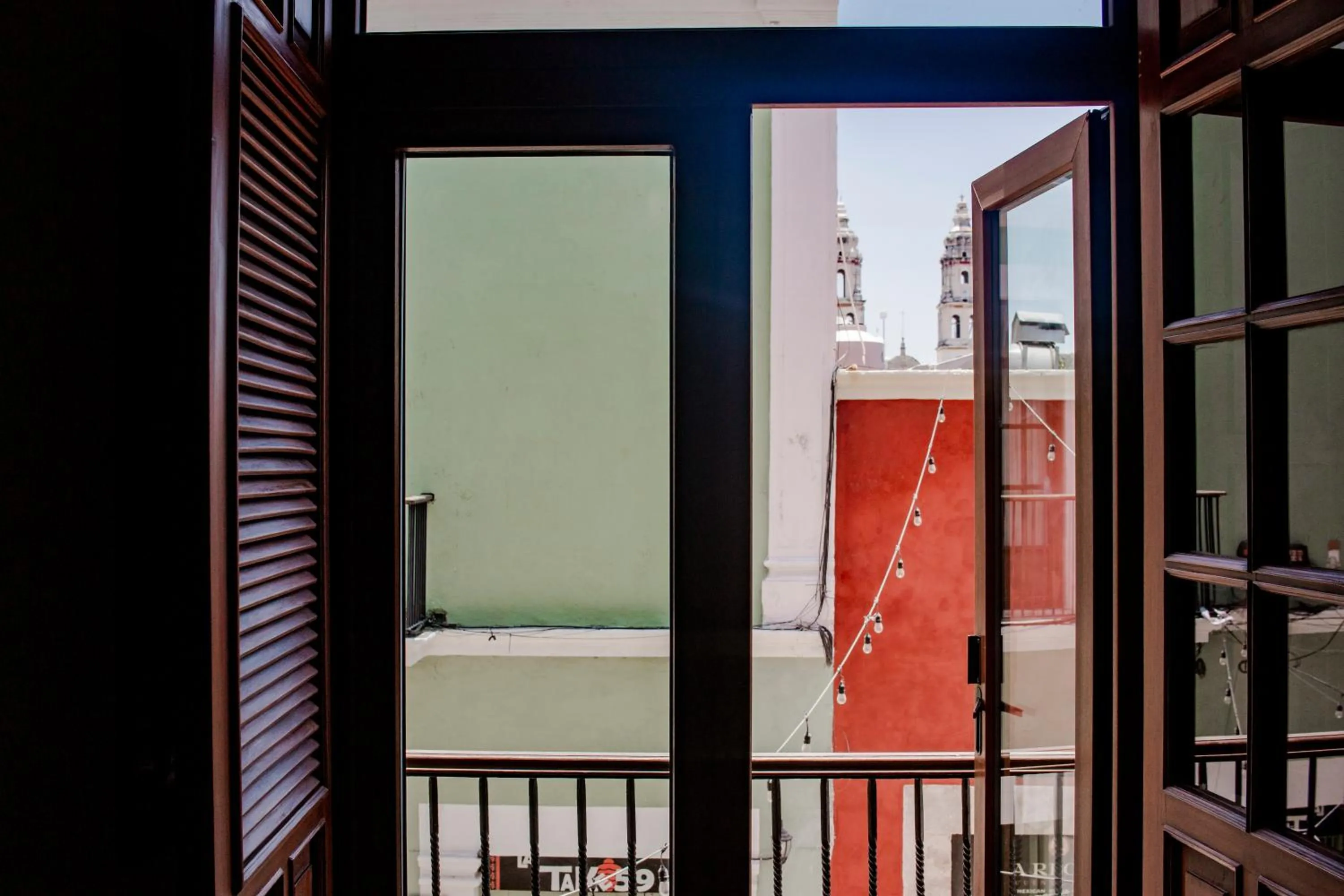 Balcony/Terrace in Hotel Boutique Casa Don Gustavo, Campeche