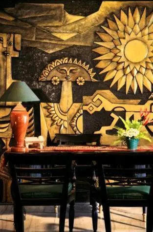 Decorative detail in Hotel Sahid Bandar Lampung