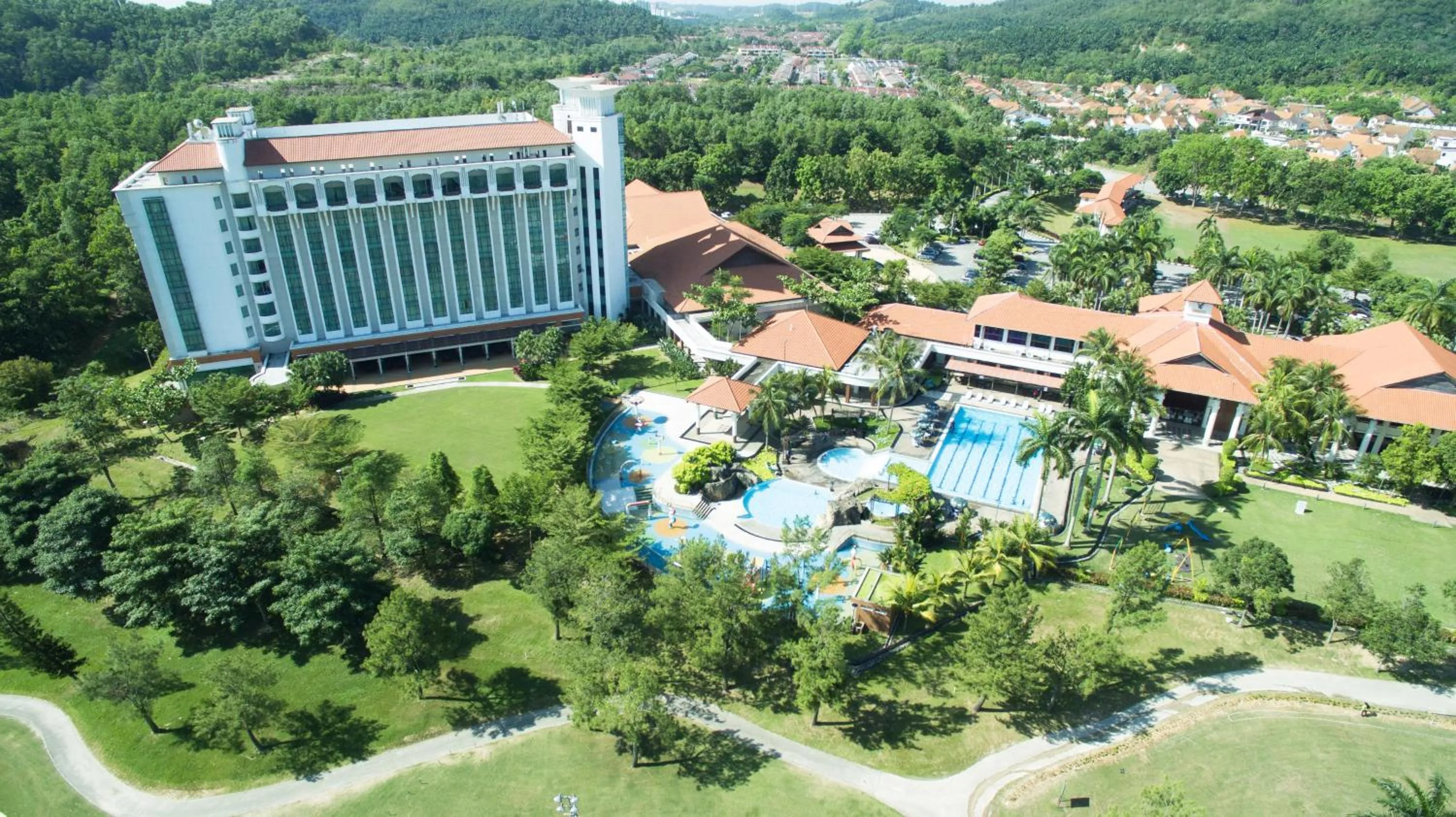 Property building in Nilai Springs Resort Hotel