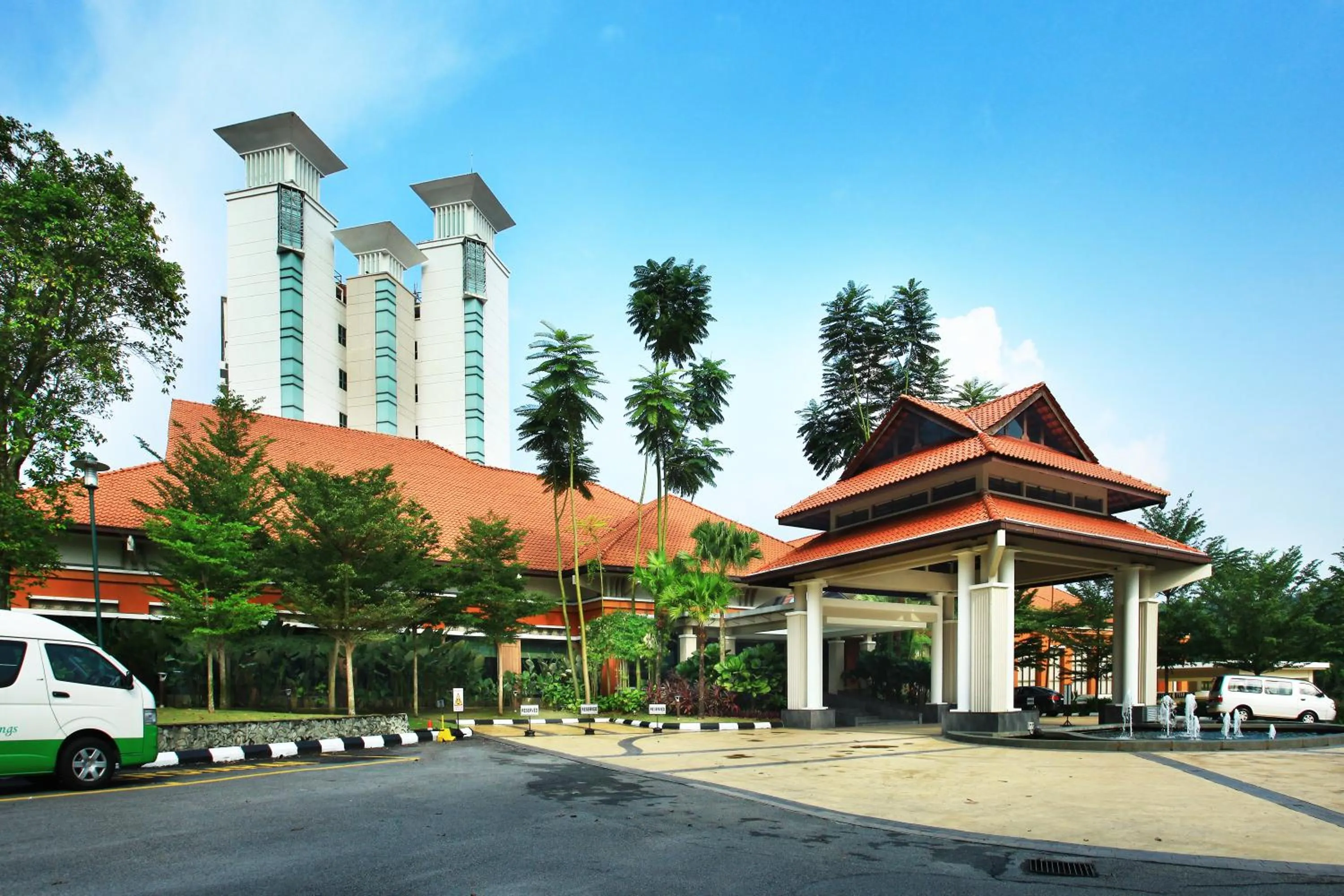 Property building in Nilai Springs Resort Hotel
