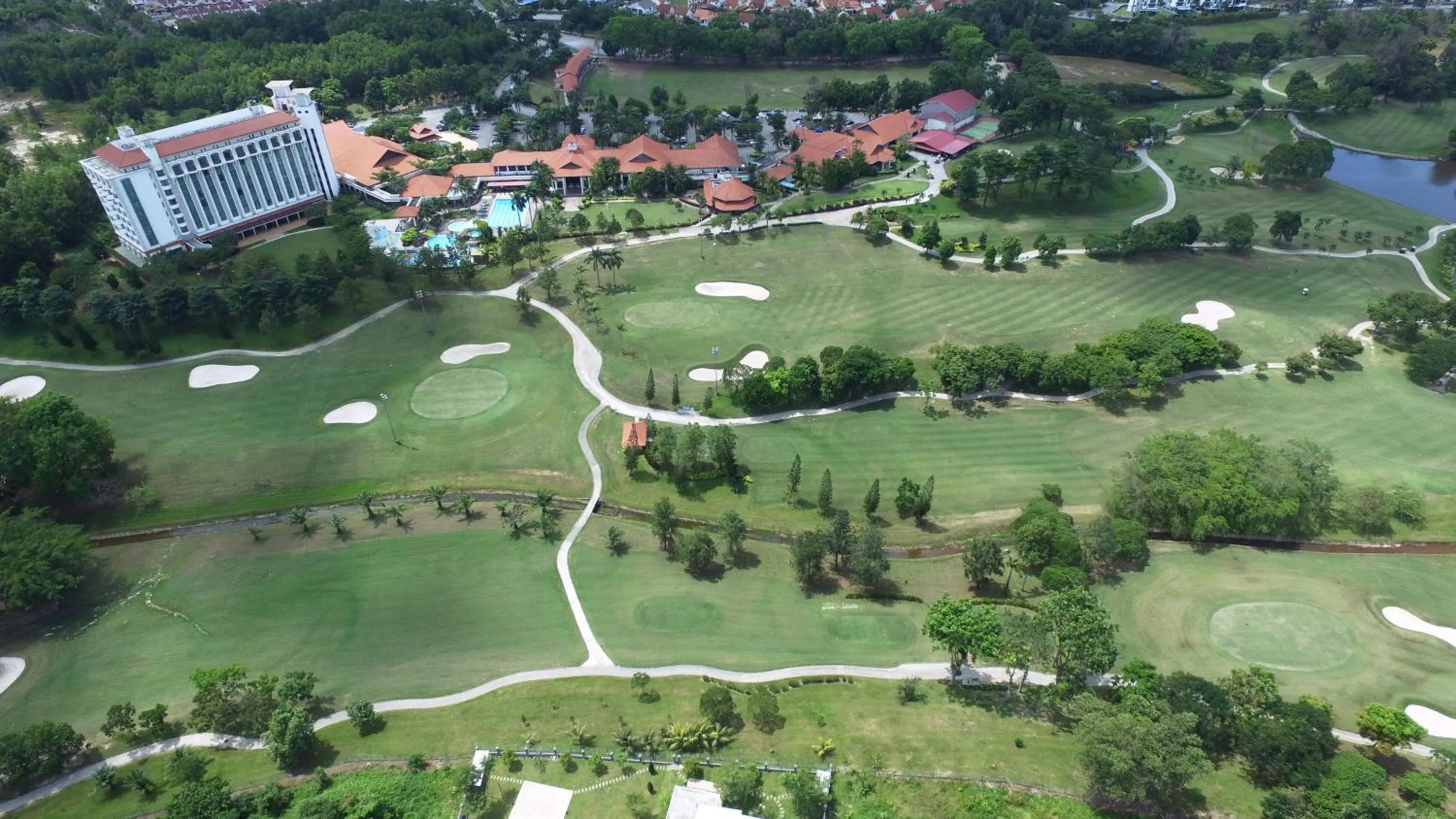 Property building in Nilai Springs Resort Hotel