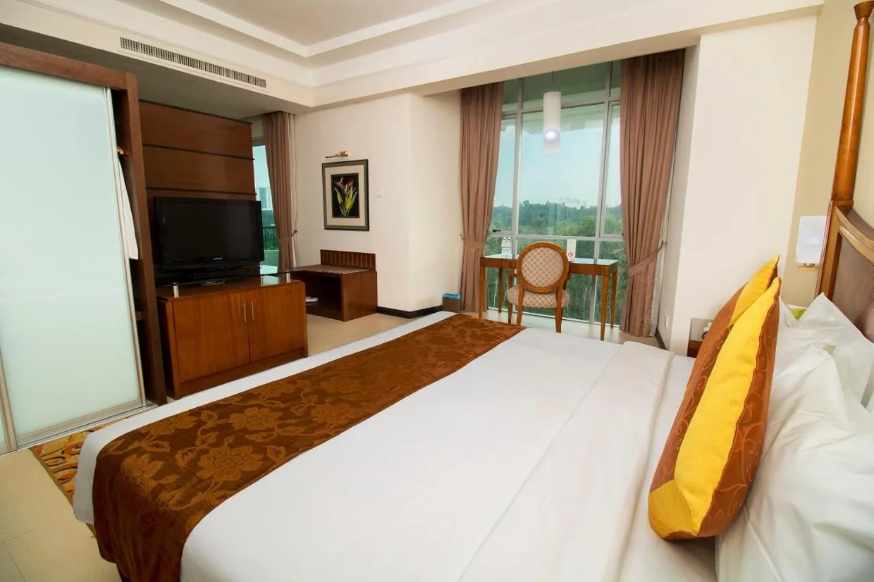 Bed in Nilai Springs Resort Hotel