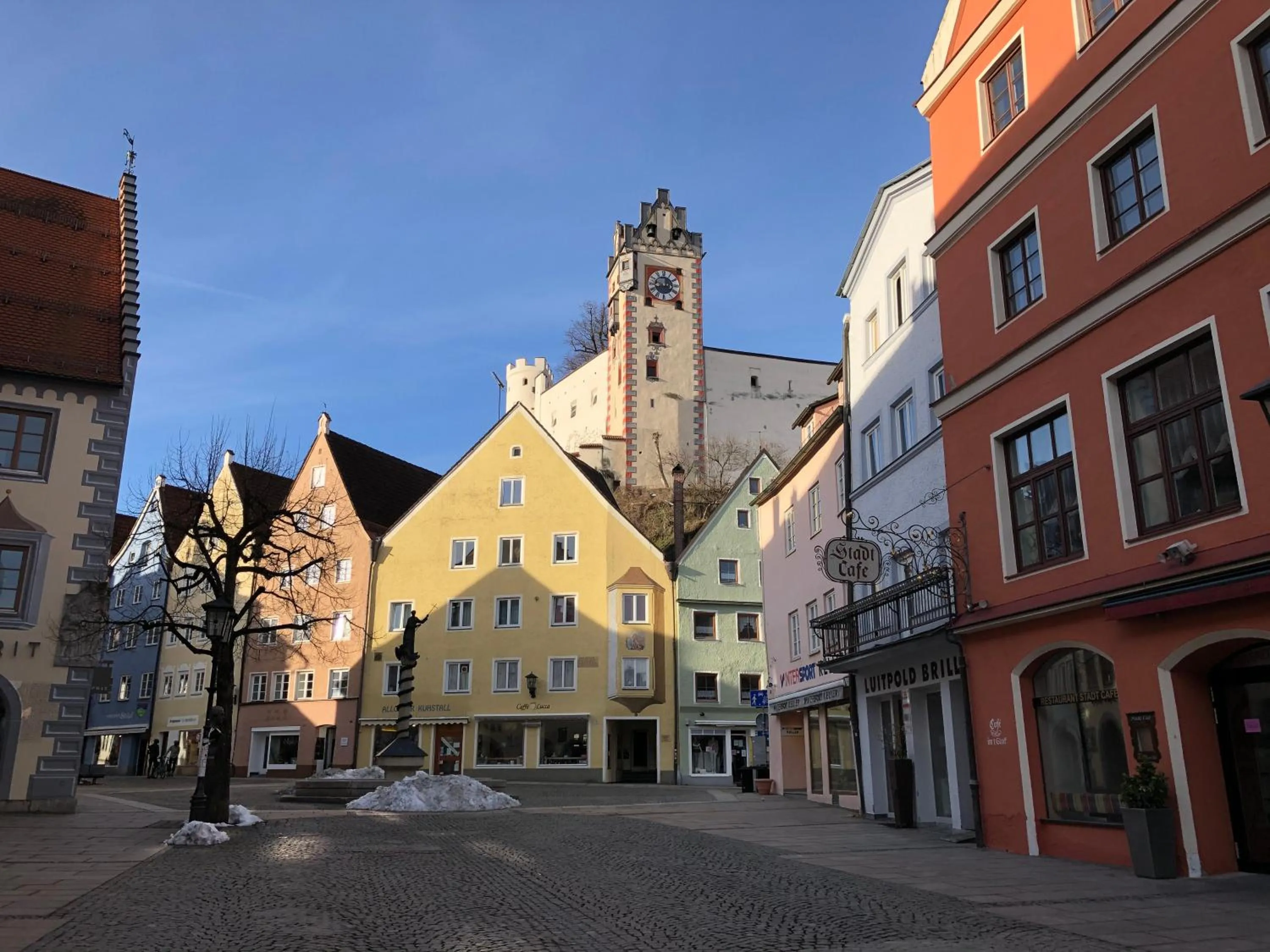 City view in Hotel Füssen