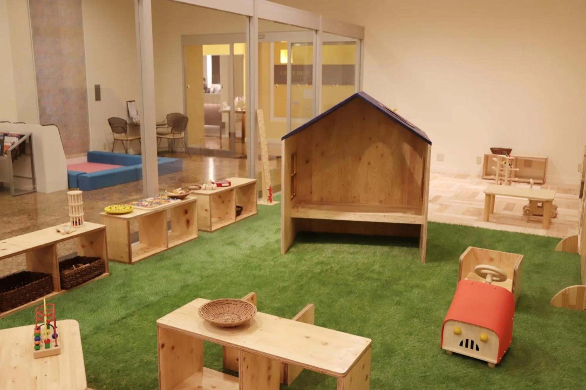 Children play ground in Oriental Hotel Okinawa Resort & Spa