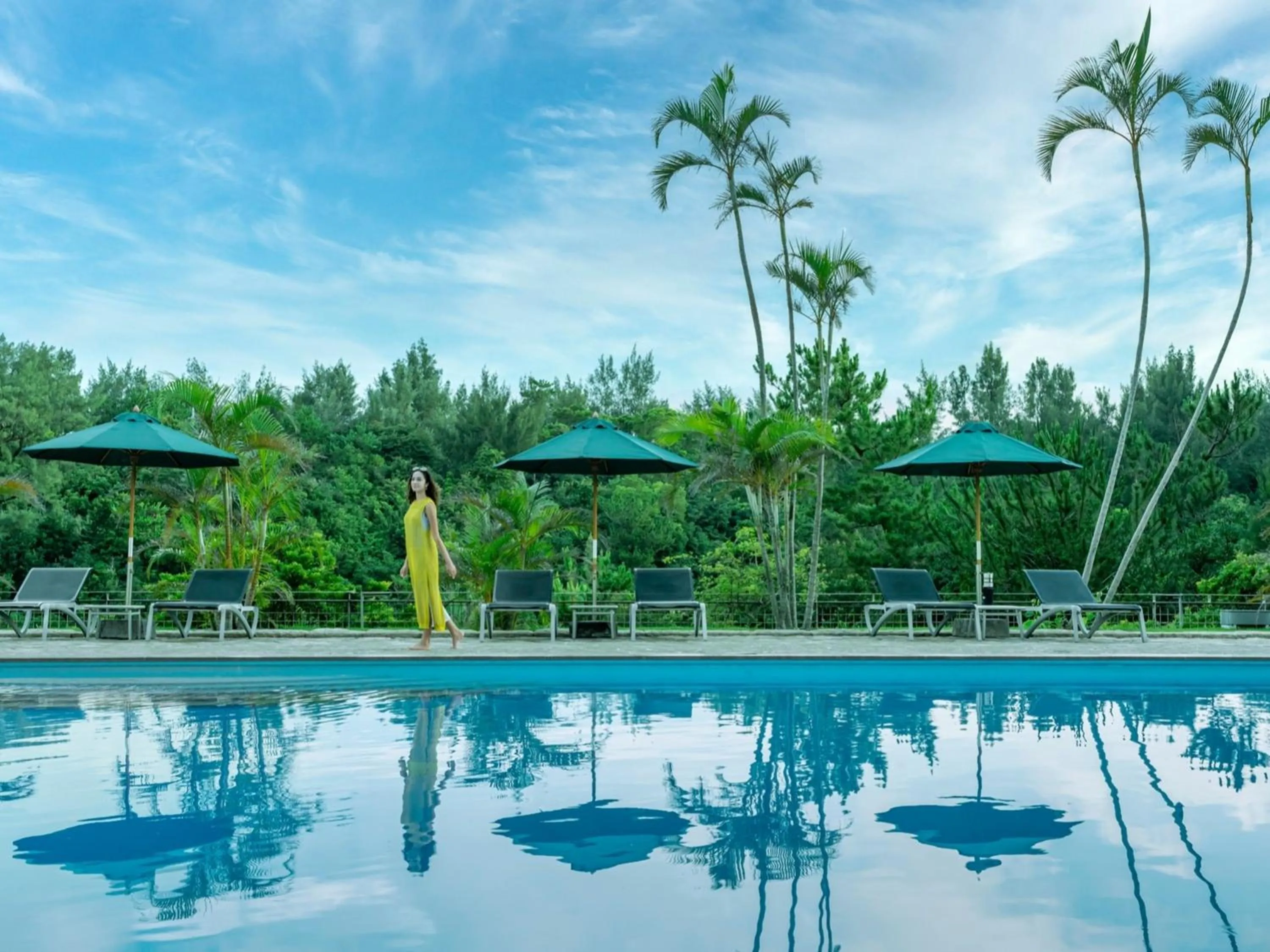 Area and facilities in Oriental Hotel Okinawa Resort & Spa