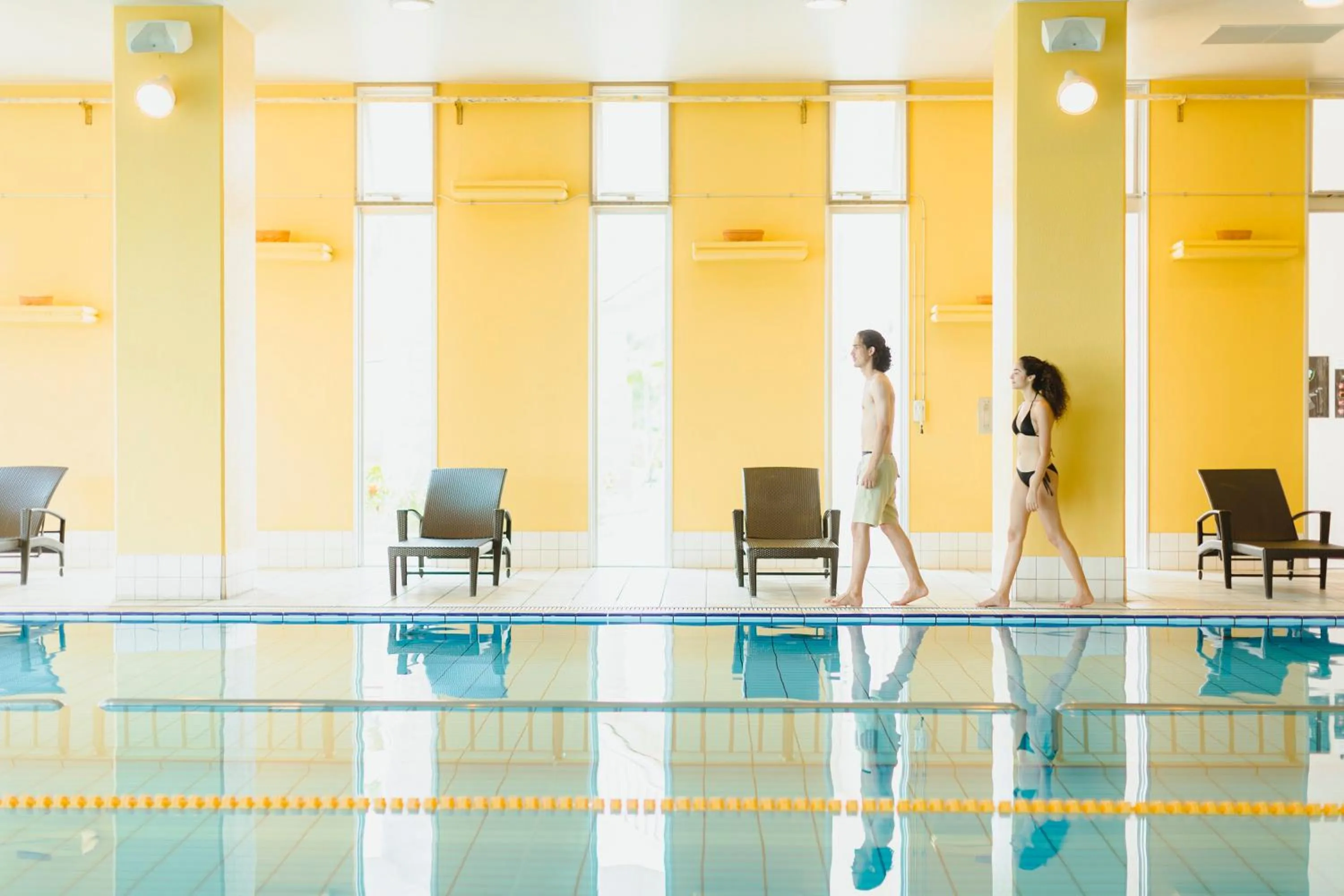 Swimming pool in Oriental Hotel Okinawa Resort & Spa
