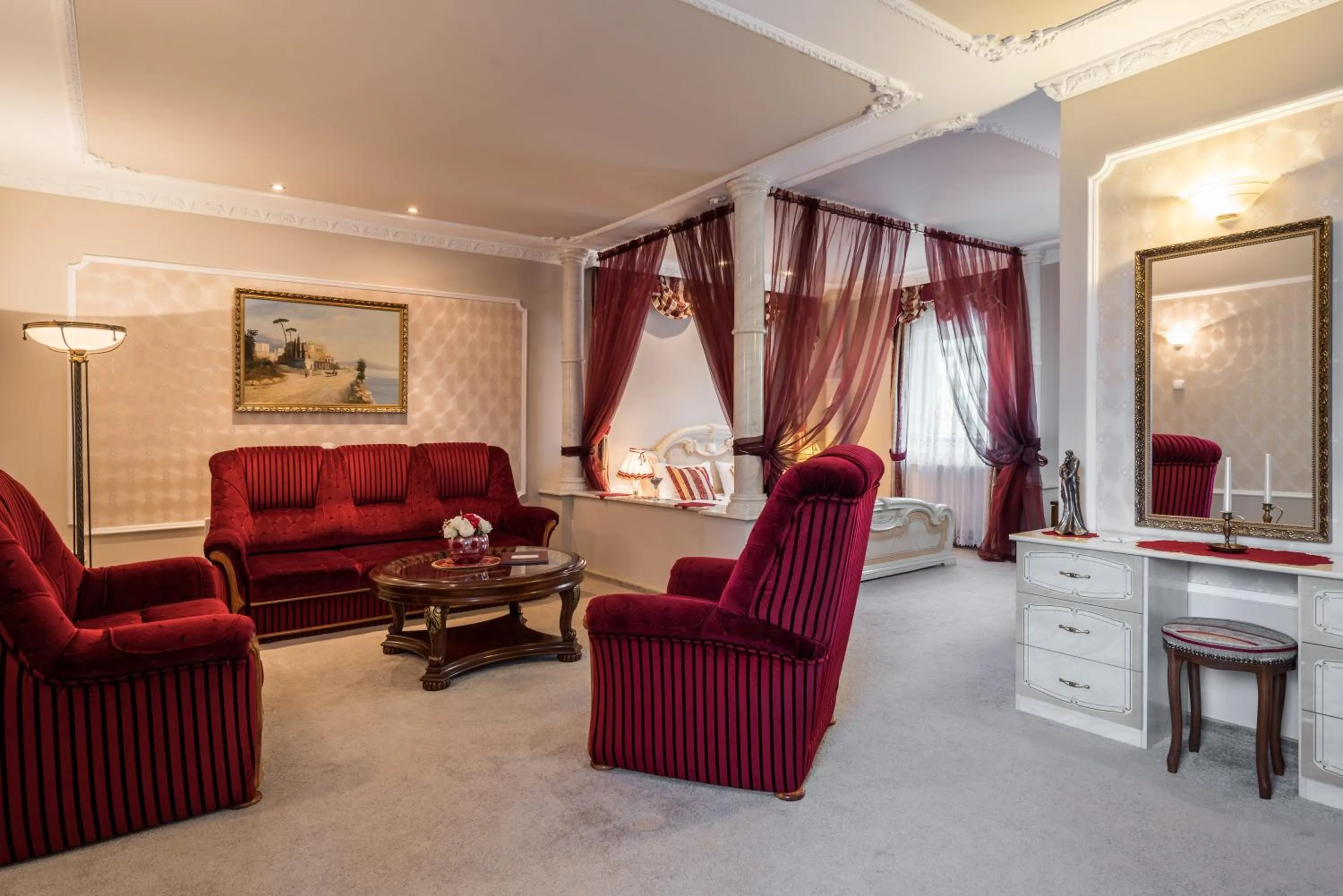 Living room in Hotel Bíbic és Tüskevár Étterem és Horgásztó