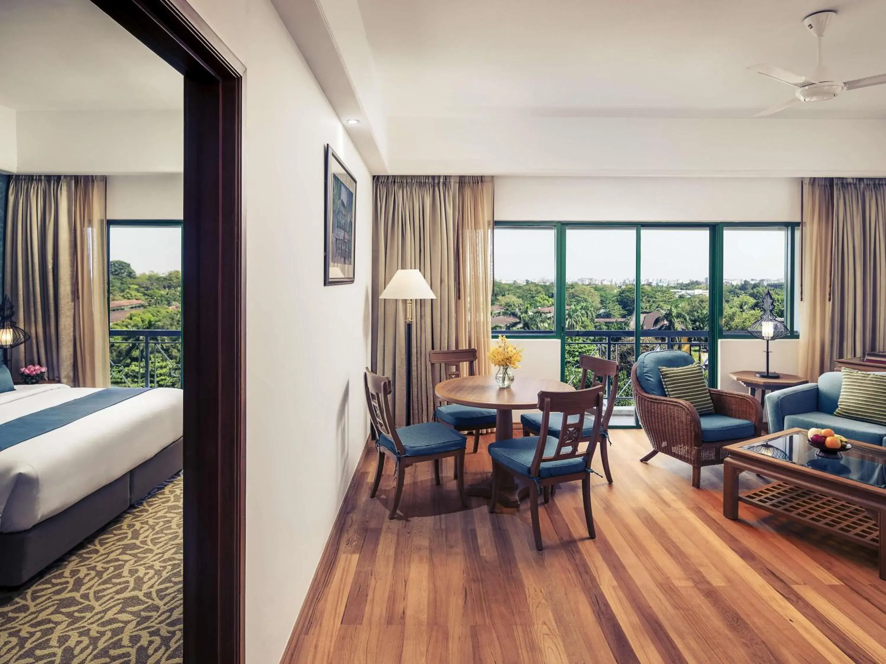 Two-Bedroom Suite Apartment with Balcony in Mercure Yangon Kaba Aye Two-Bedroom Suite Apartment with Balcony in Mercure Yangon Kaba Aye